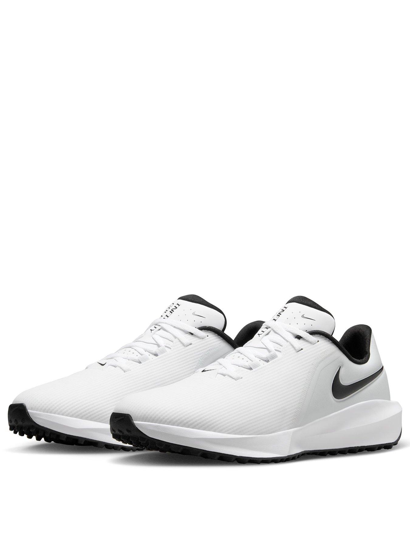 Image 2 of 6 of Nike Mens Golf Infinity Golf Trainers - White