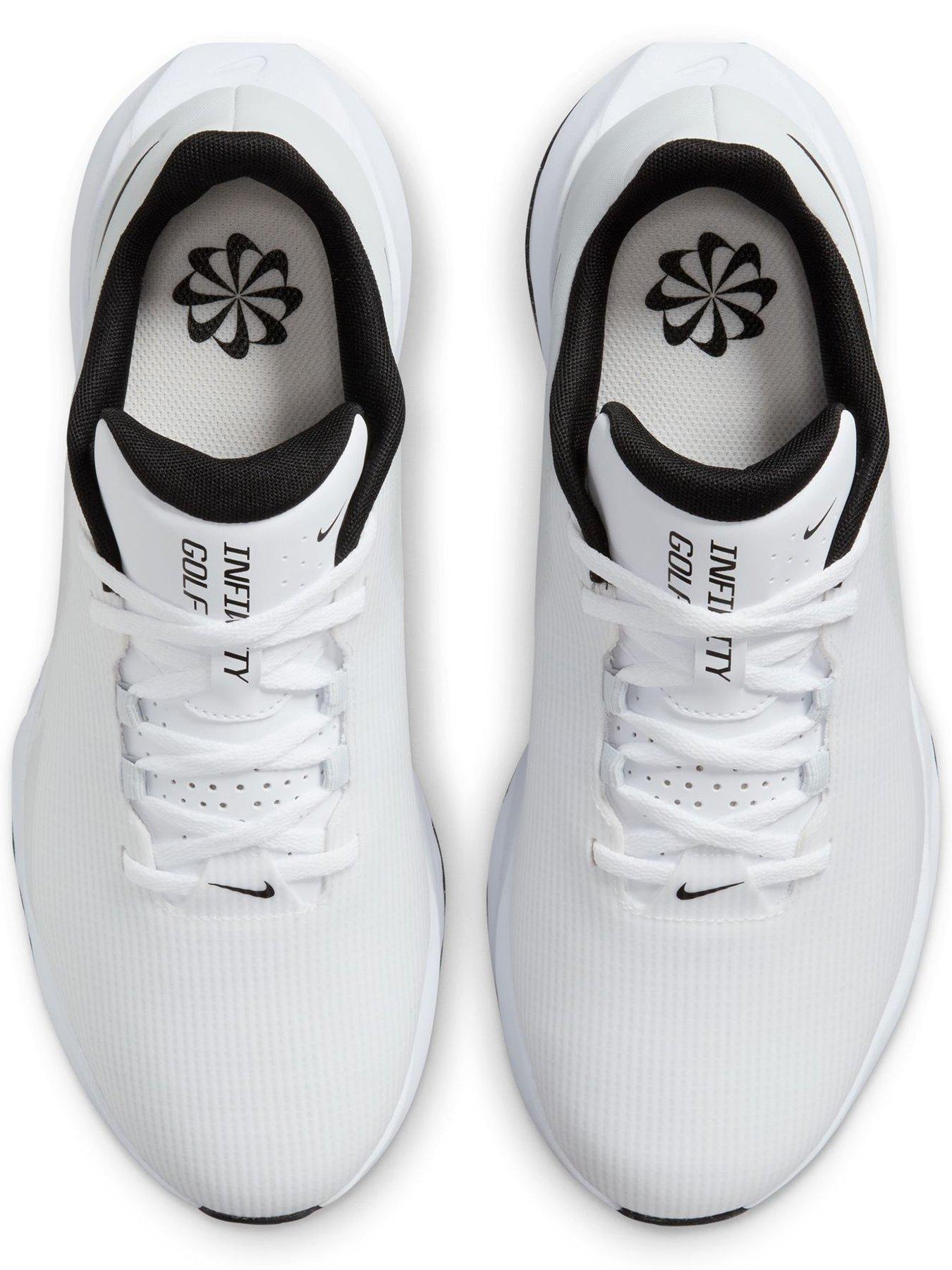  image of nike-mens-golf-infinity-golf-shoes-white