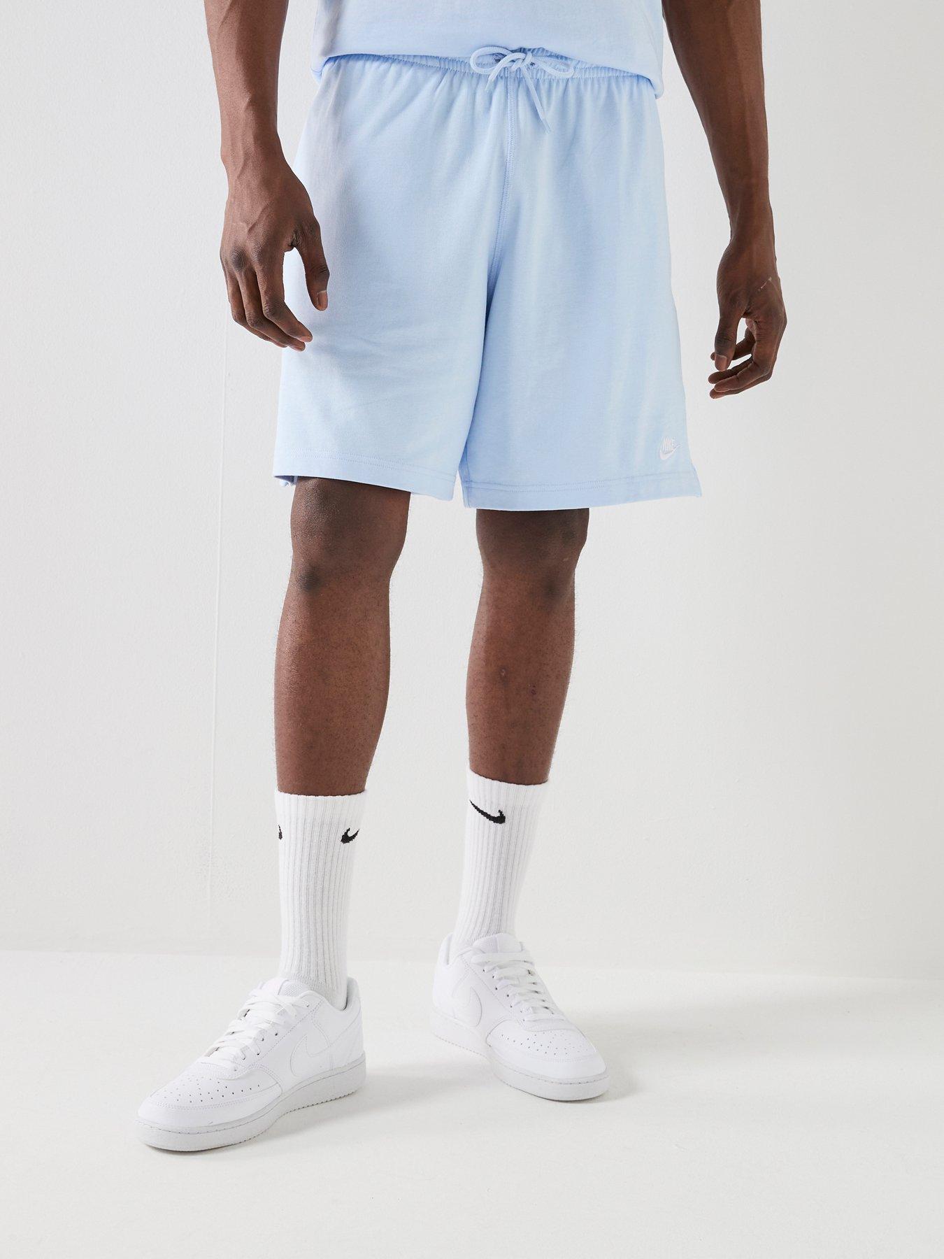 Nike Mens Club Knit Shorts - Blue