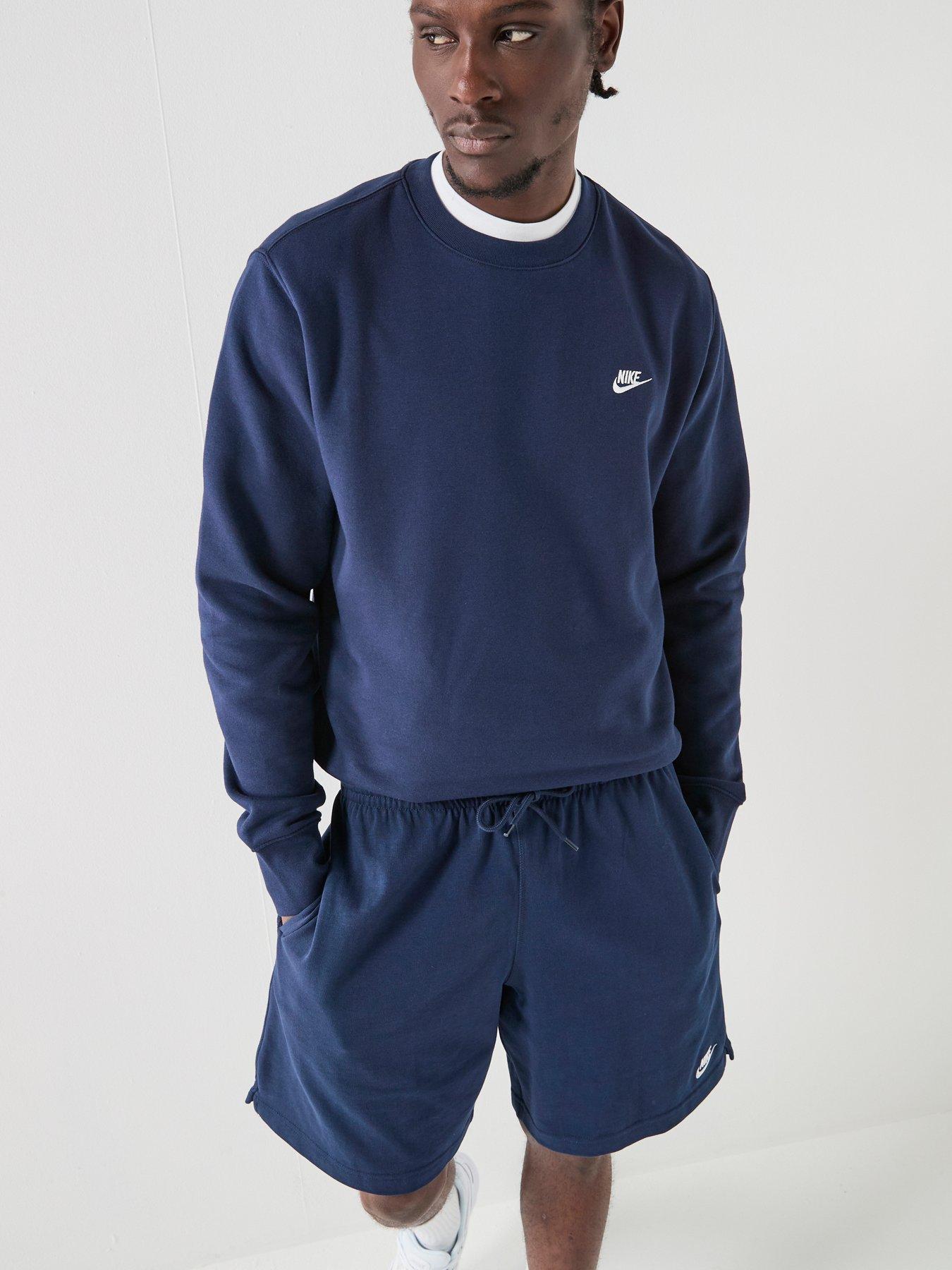 Nike Mens Club Knit Shorts - Navy