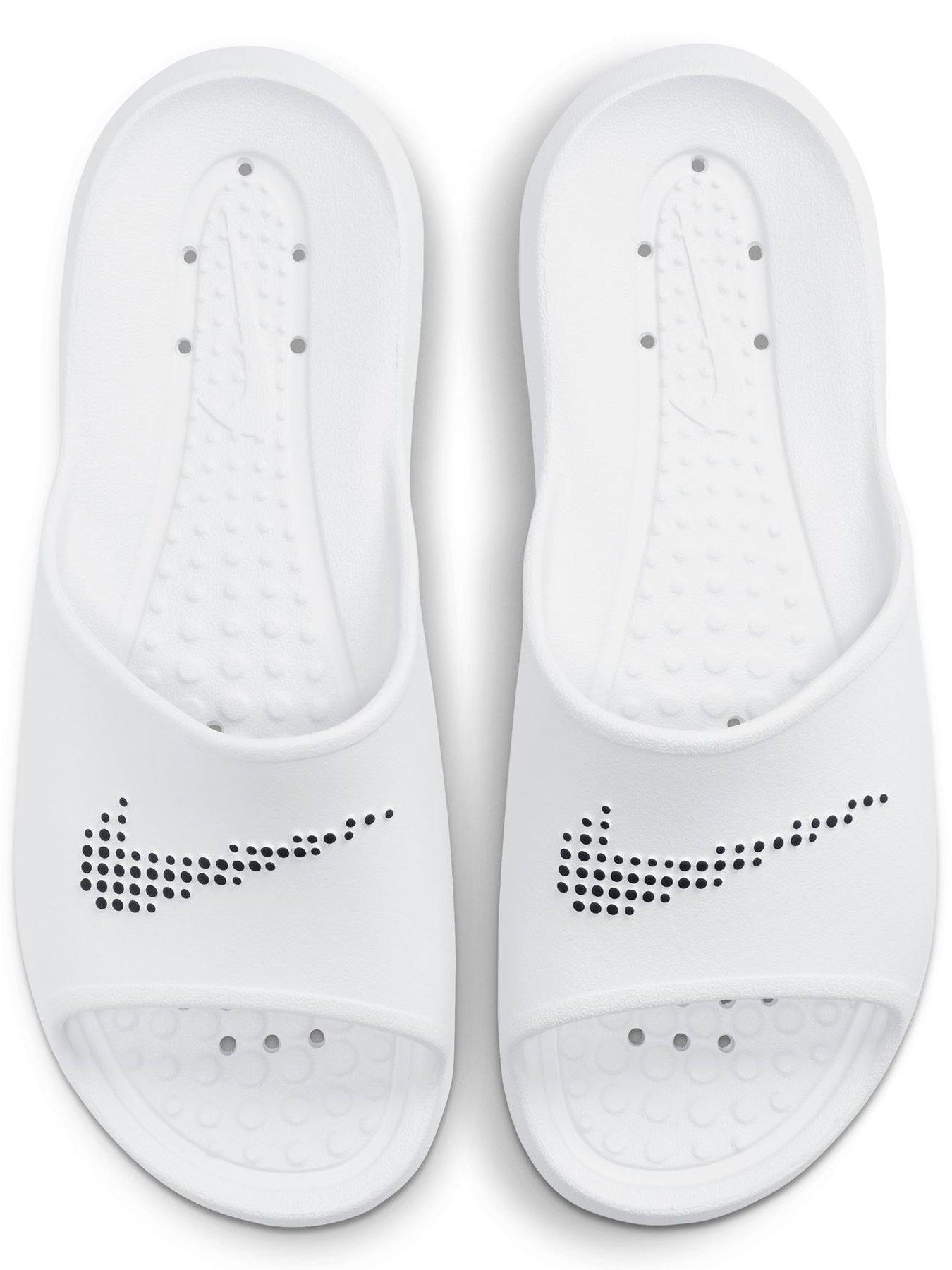  image of nike-mens-victori-one-slides-white