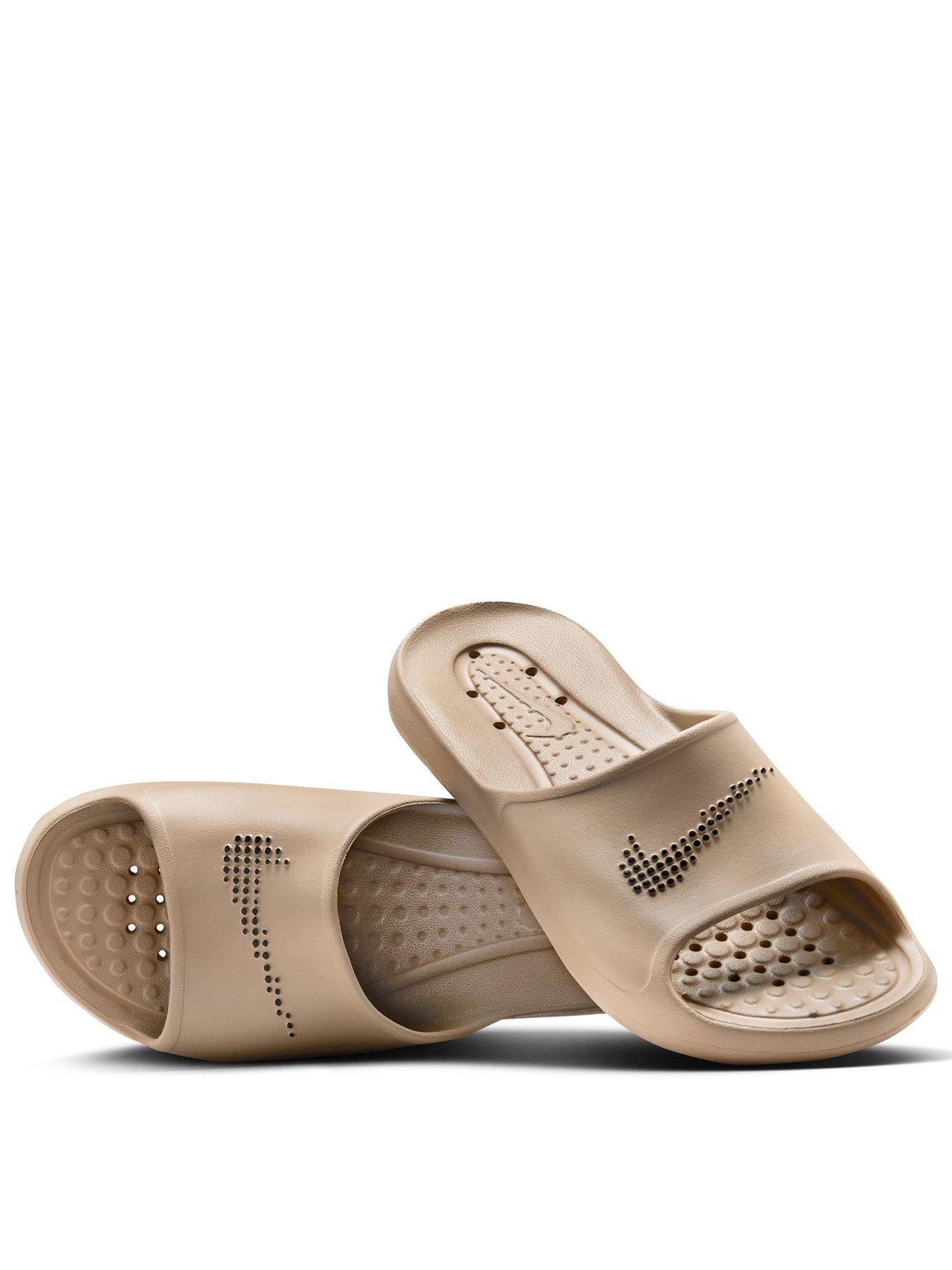 image of nike-mens-victori-one-slides-brown