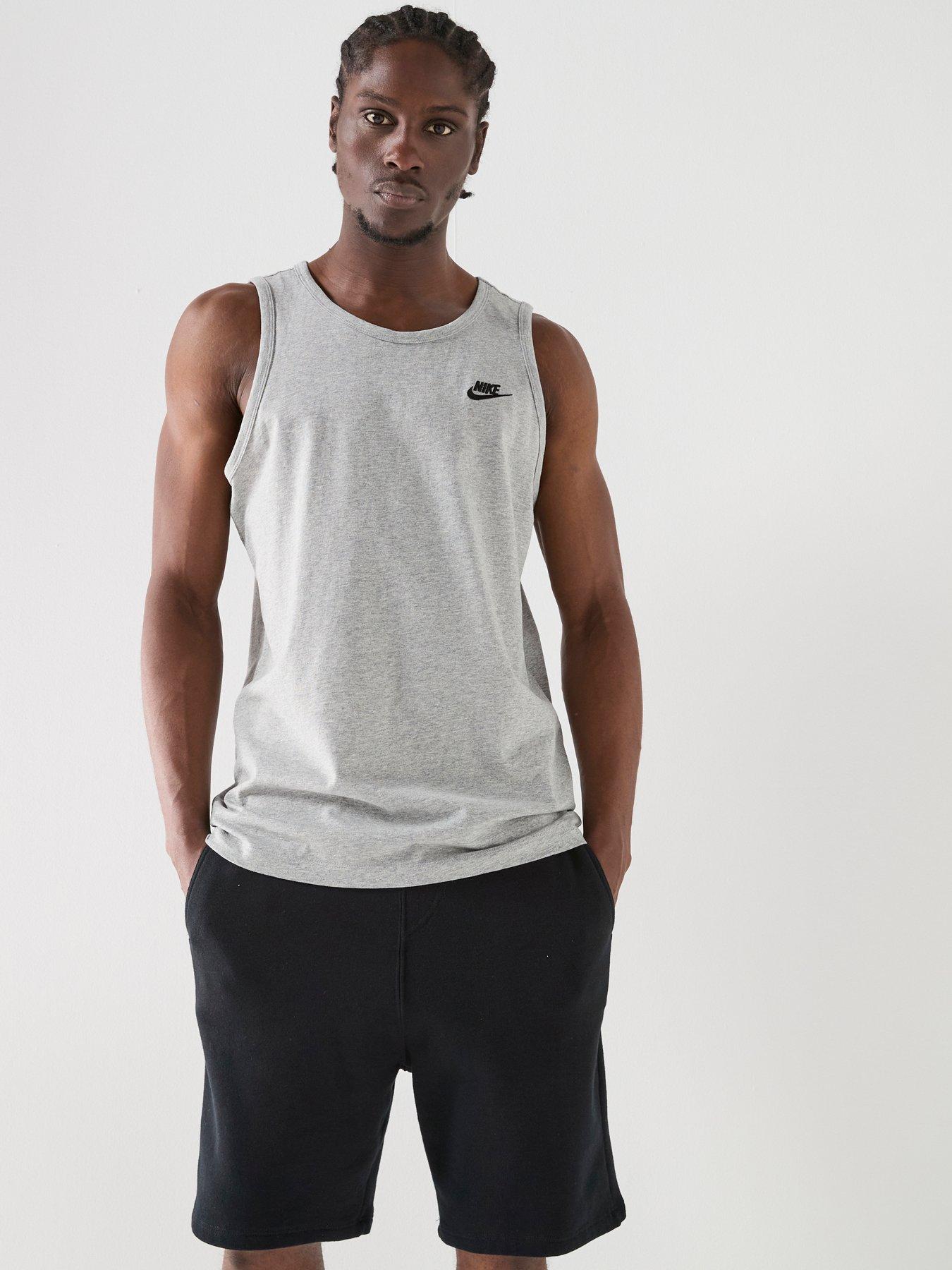 Nike Mens Sportswear Club Tank Top - Grey