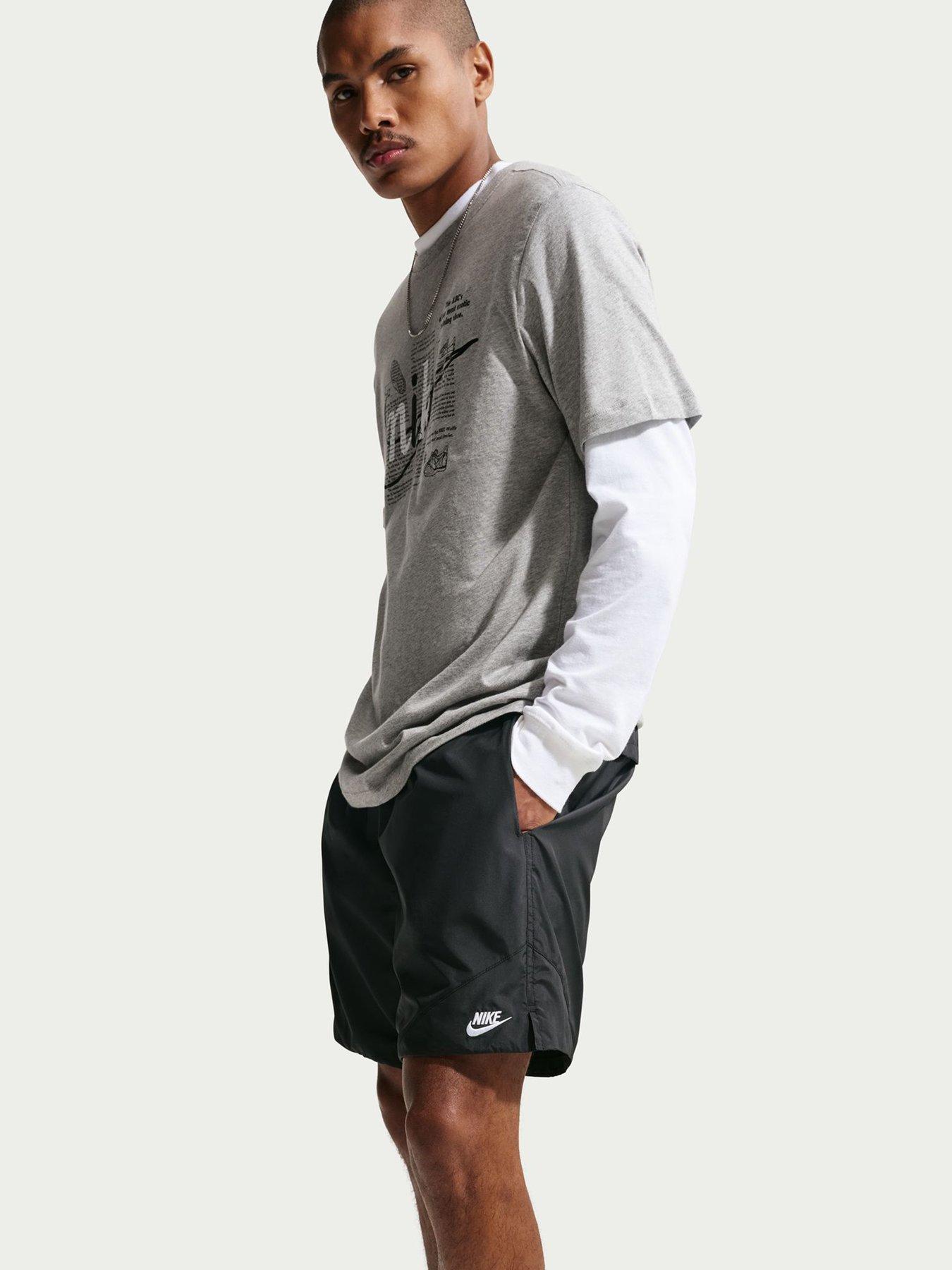  image of nike-mens-windrunner-lightweight-woven-shorts-black