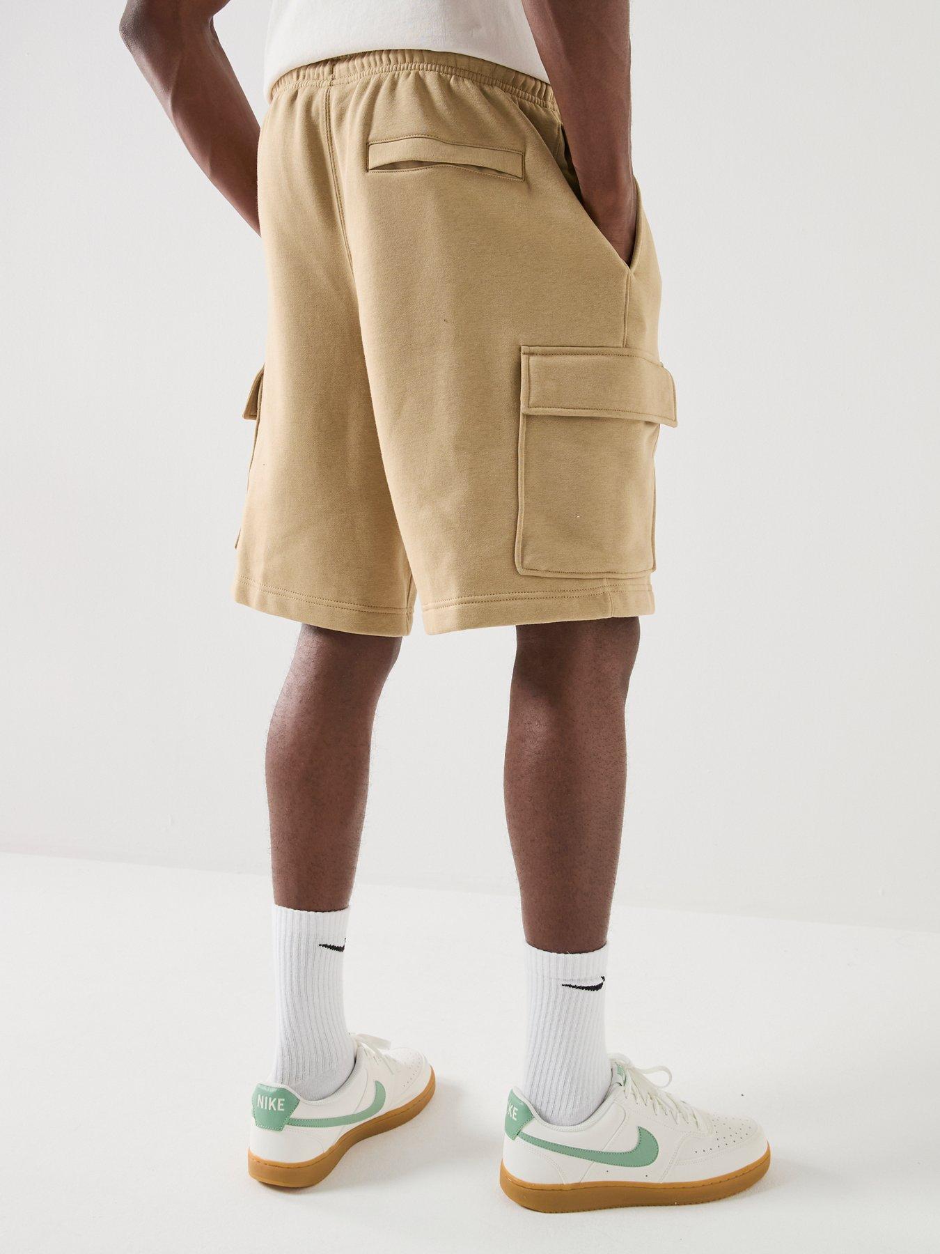 Image 2 of 7 of Nike Mens Club Cargo Shorts - Beige