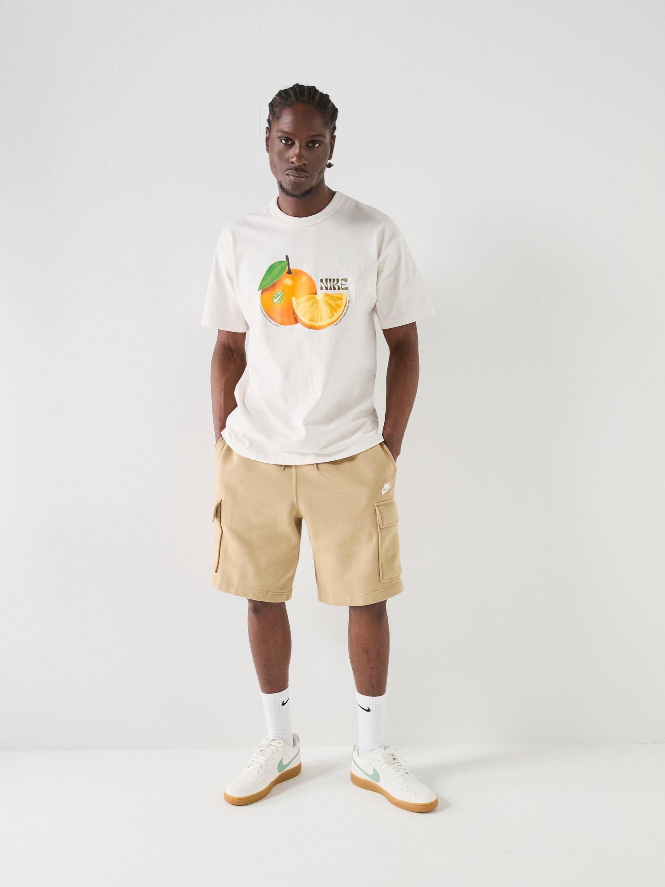 Image 3 of 7 of Nike Mens Club Cargo Shorts - Beige