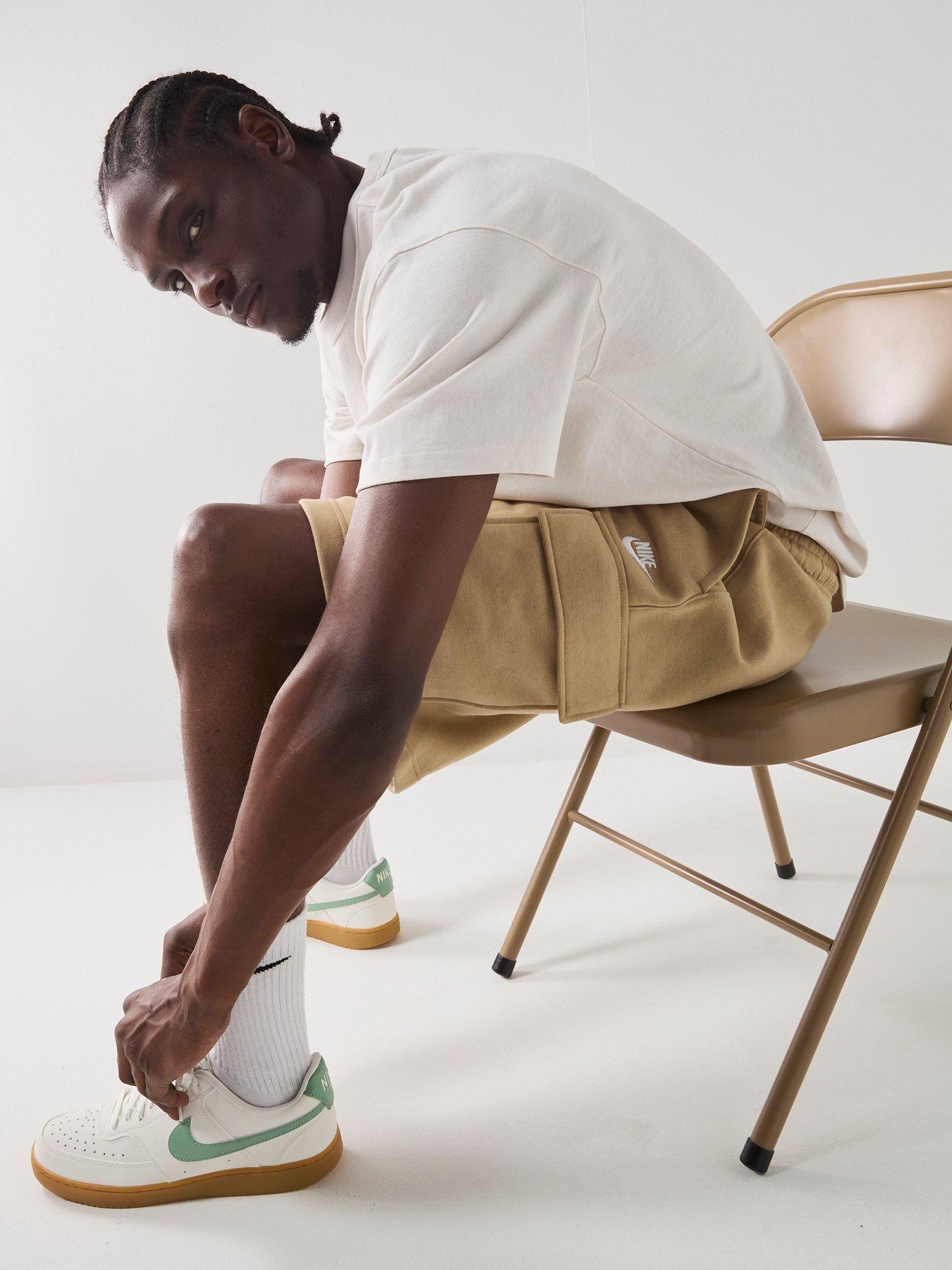 Image 5 of 7 of Nike Mens Club Cargo Shorts - Beige