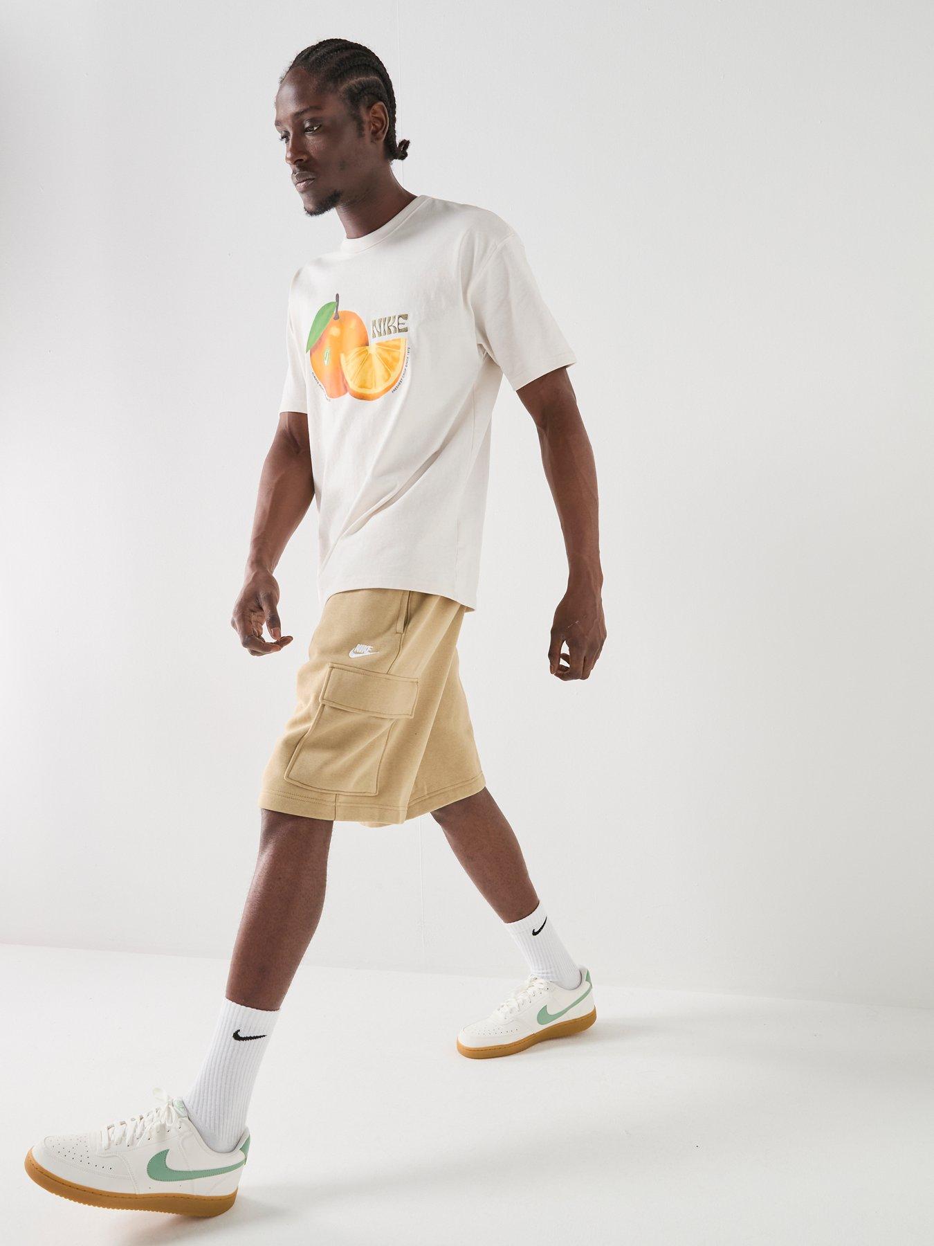 Image 6 of 7 of Nike Mens Club Cargo Shorts - Beige