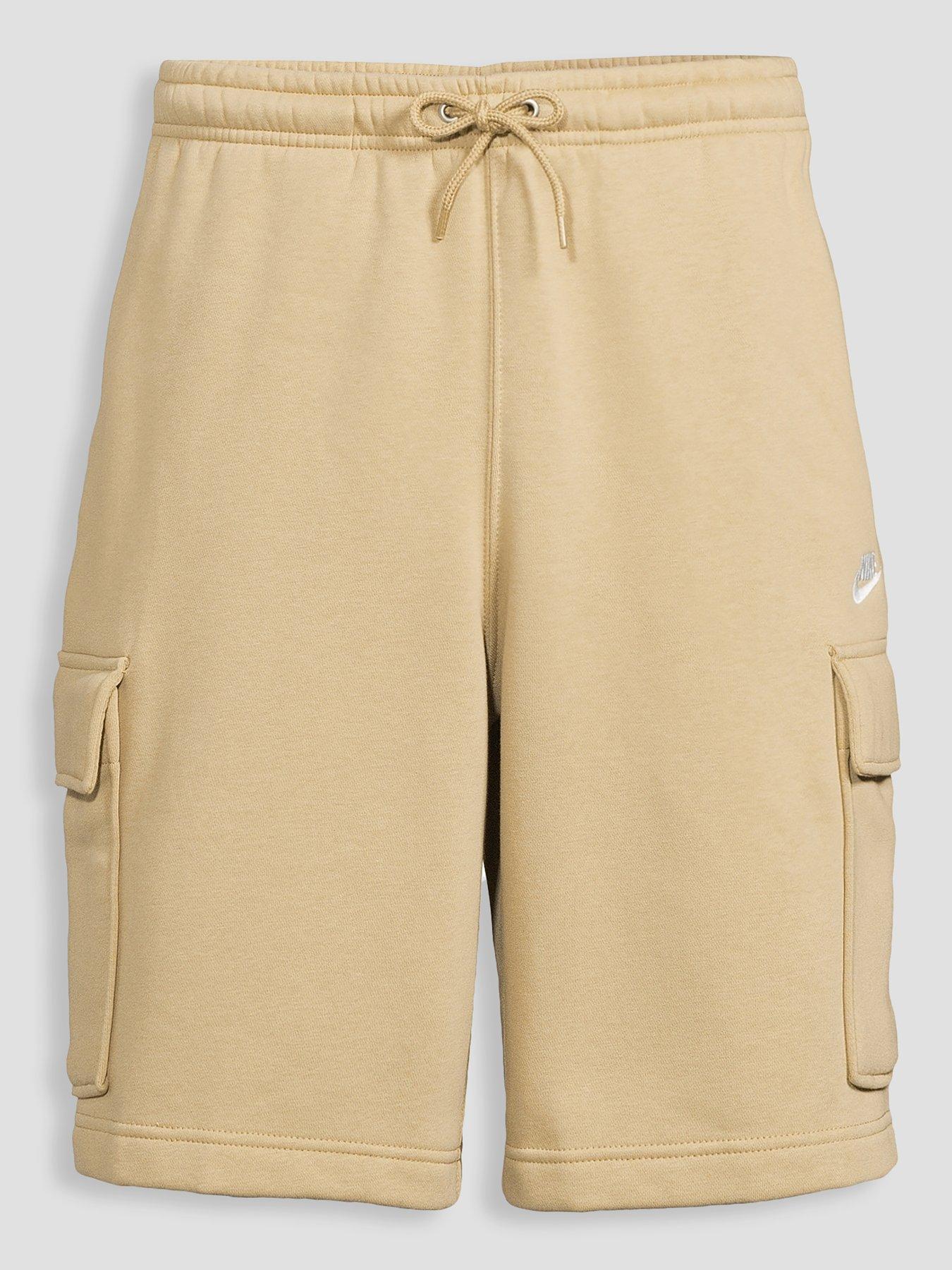 Image 7 of 7 of Nike Mens Club Cargo Shorts - Beige