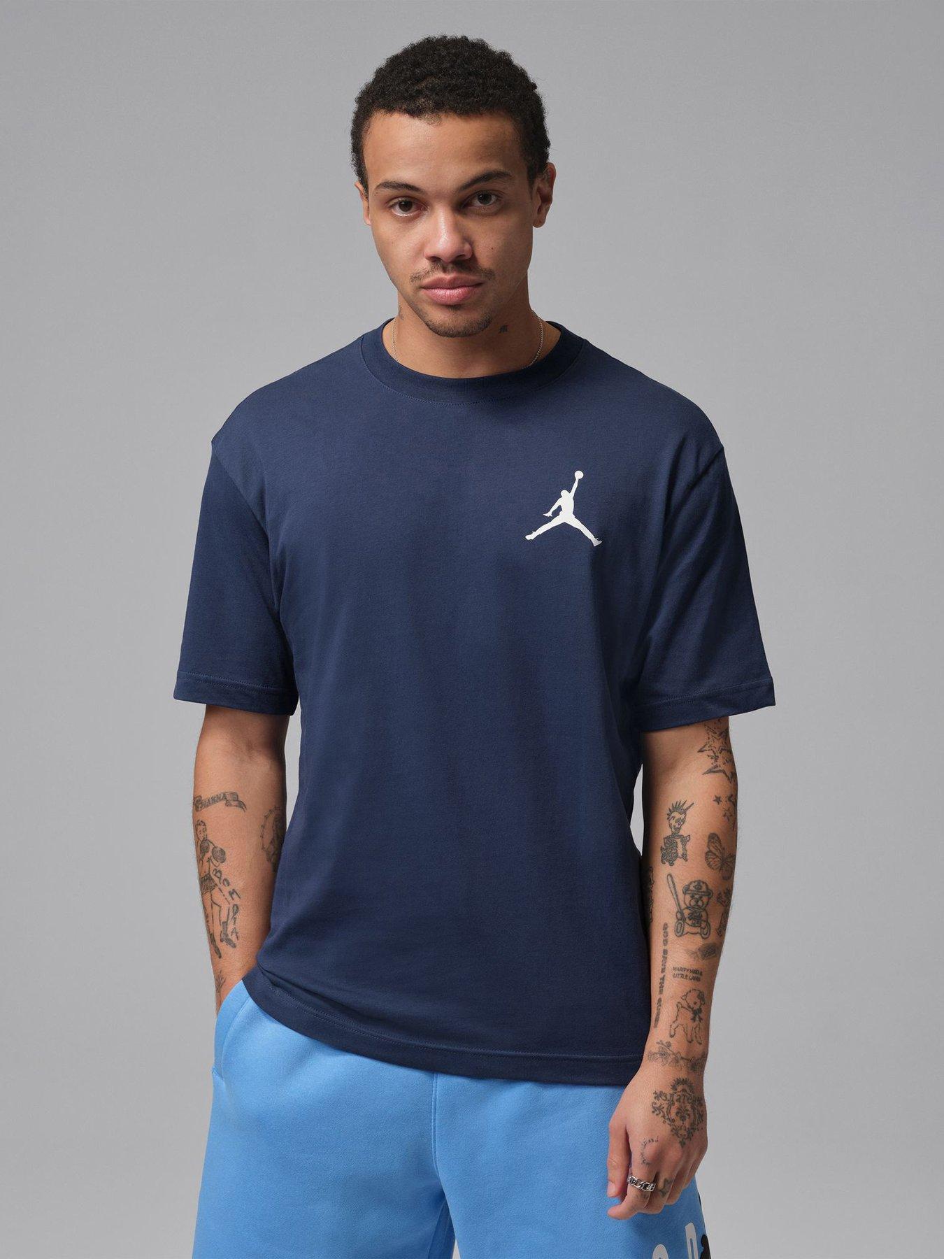 Jordan Nike Mens Jumpman T-Shirt - Blue