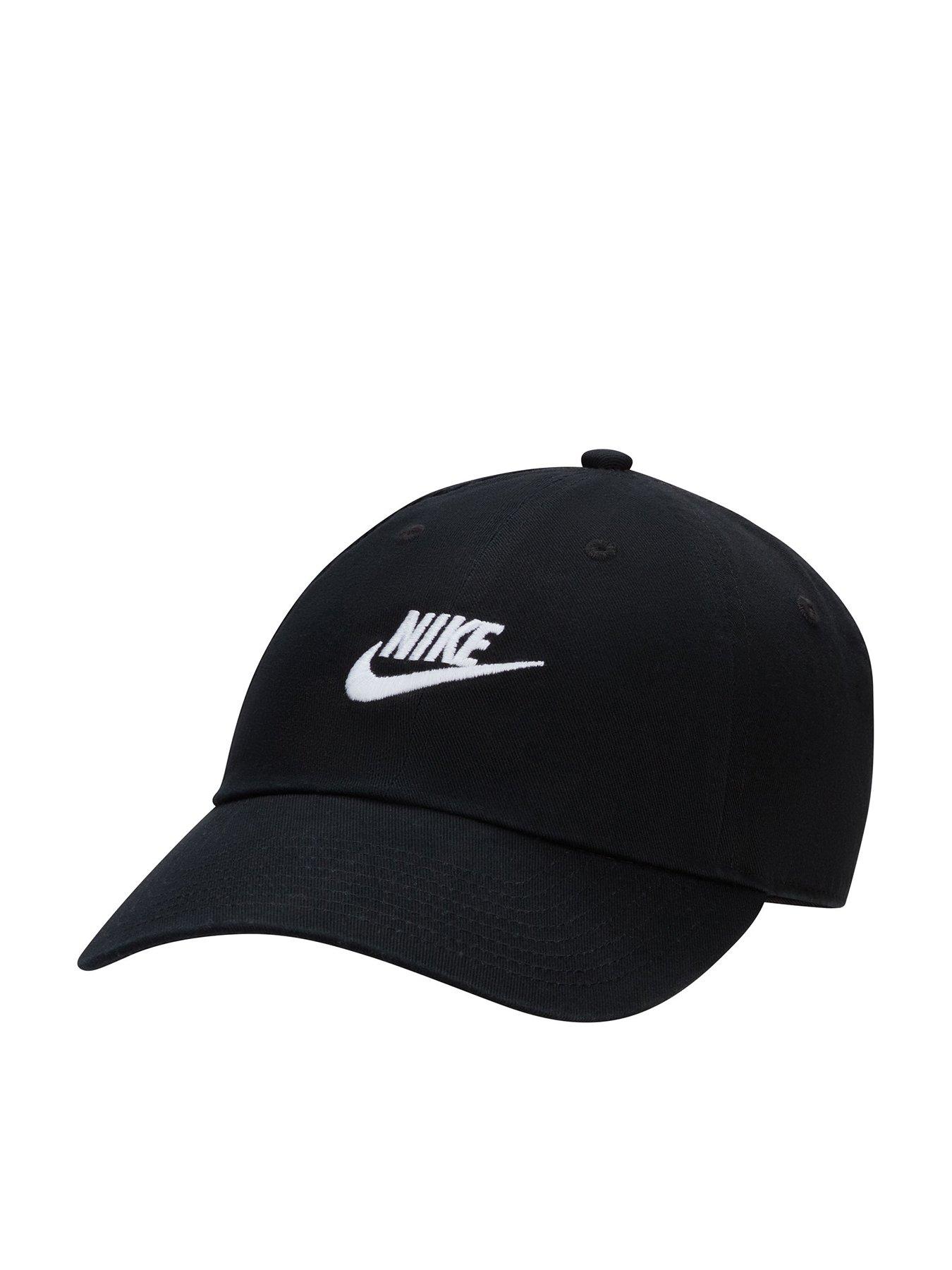 Nike Mens Club Unstructured Futura Wash Cap - Black