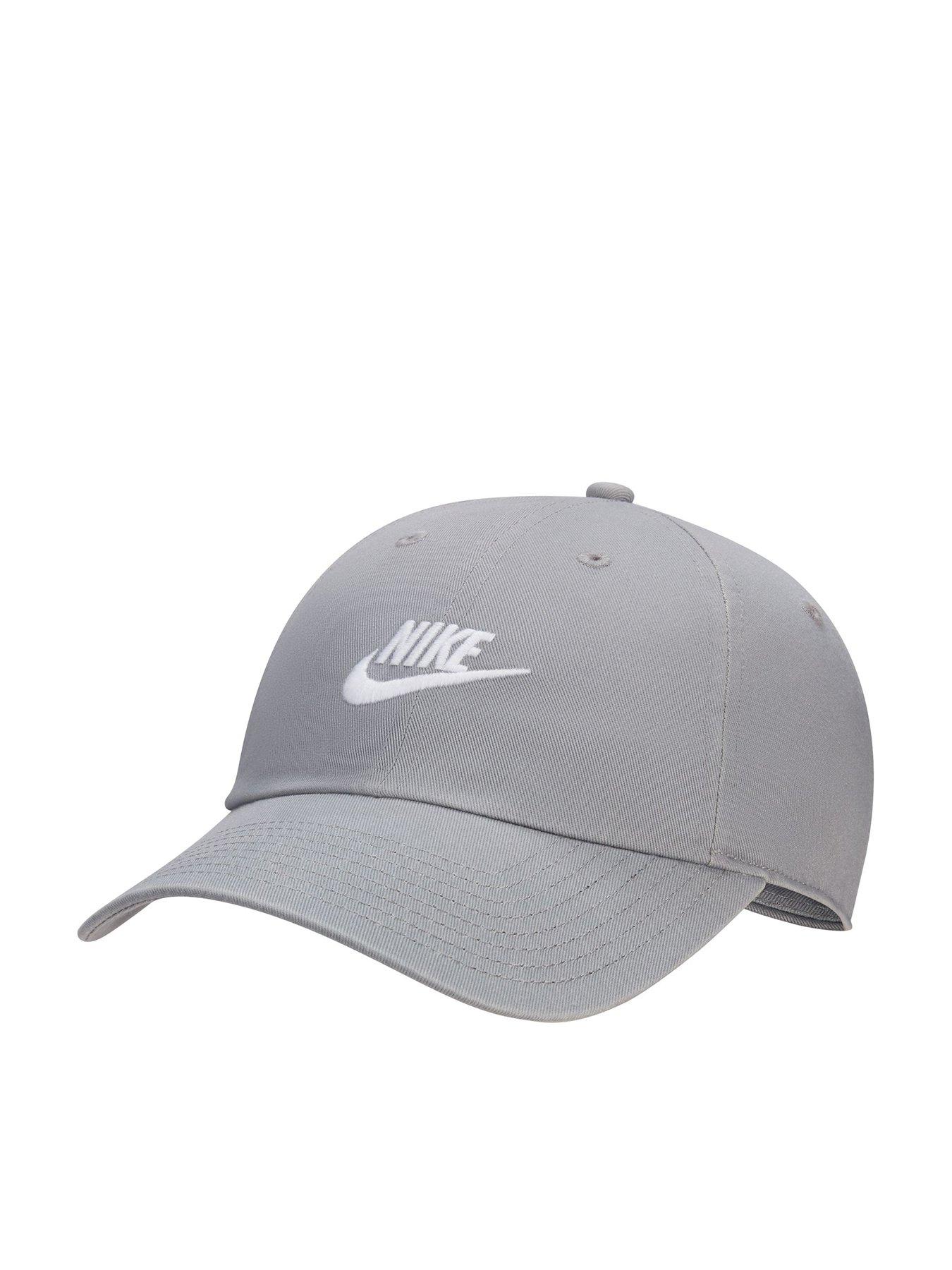 Nike Mens Club Unstructured Futura Wash Cap - Grey