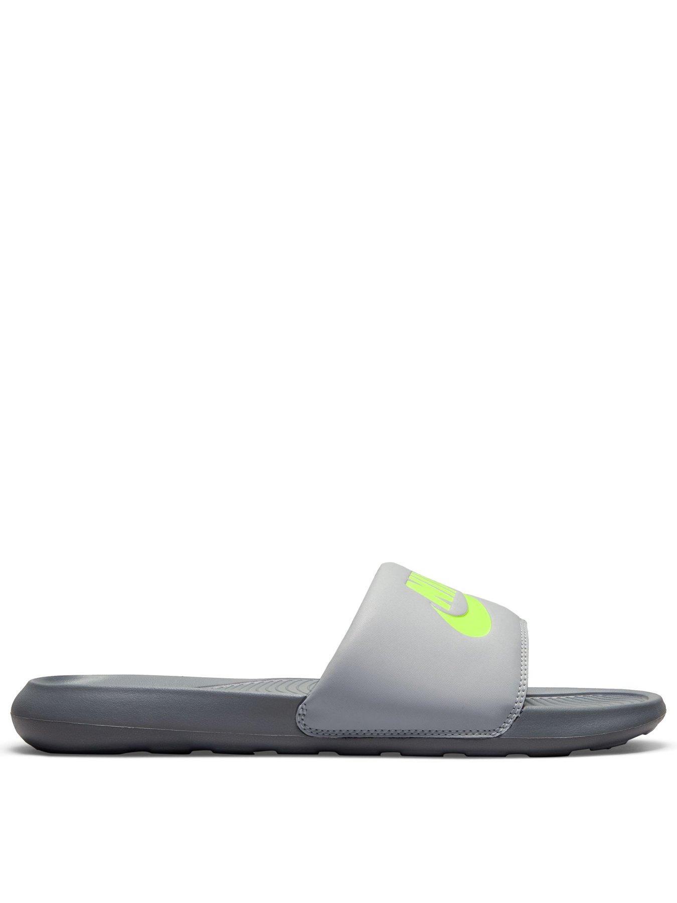 Image 1 of 5 of Nike Mens Victori One Slides - Grey