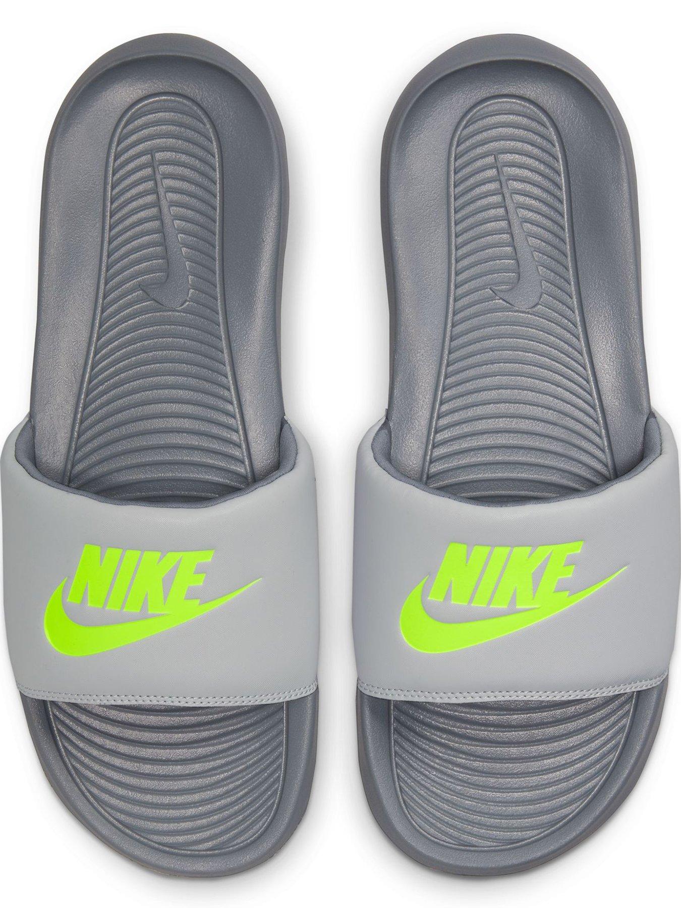 Image 2 of 5 of Nike Mens Victori One Slides - Grey