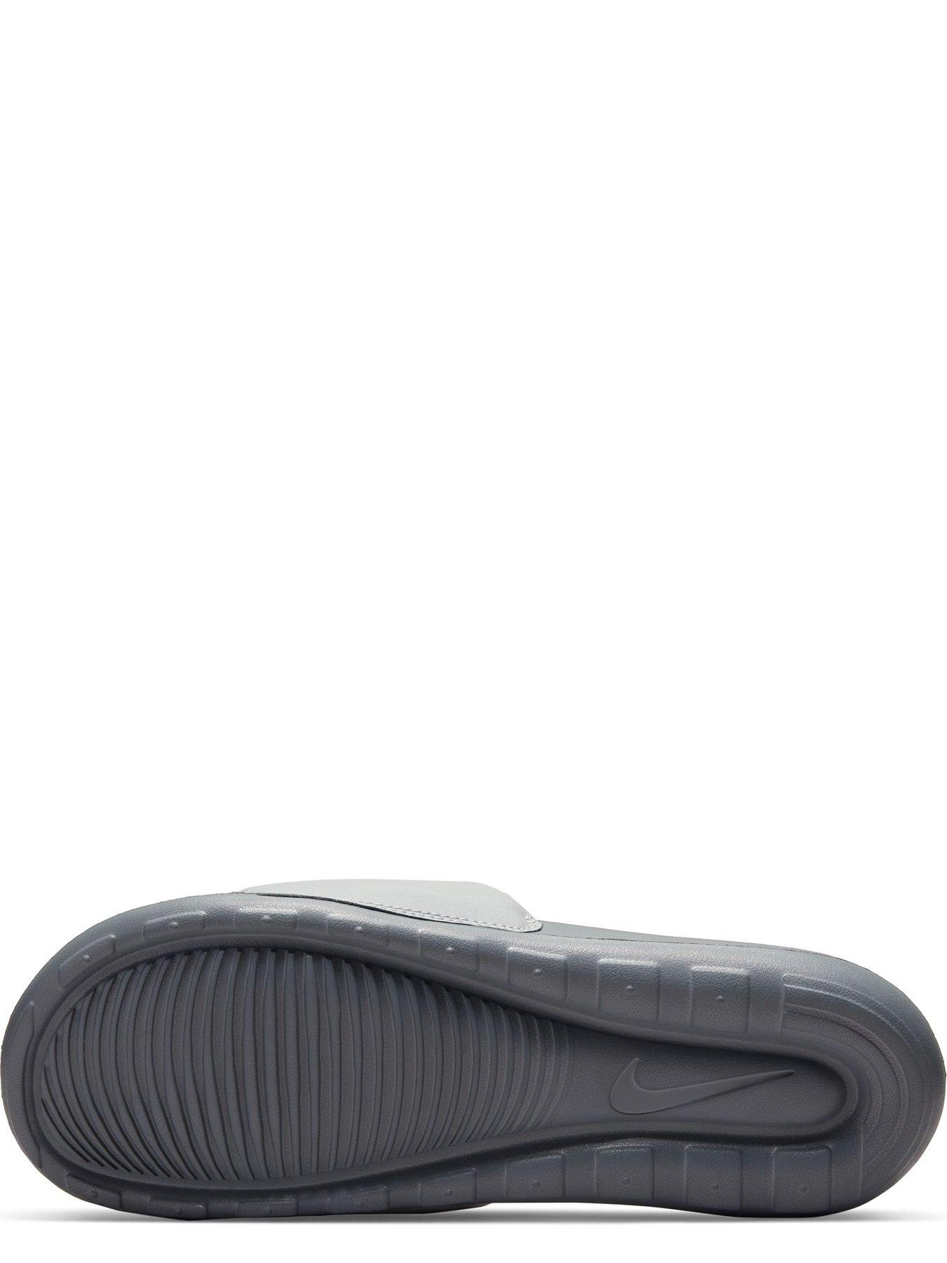Image 3 of 5 of Nike Mens Victori One Slides - Grey
