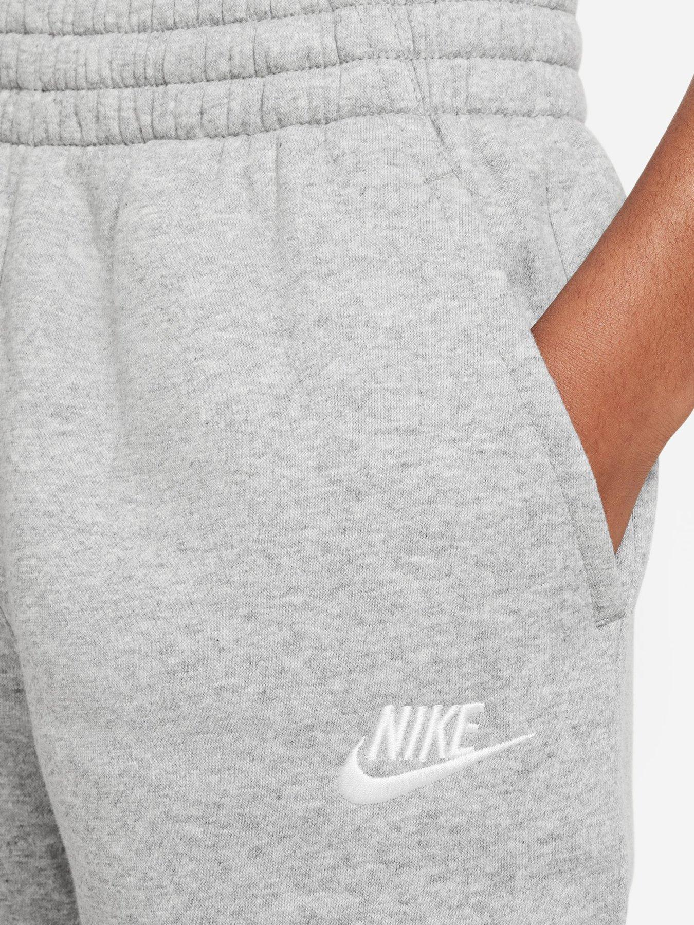 Image 4 of 6 of Nike Big Kids Sportswear Club Joggers - Grey