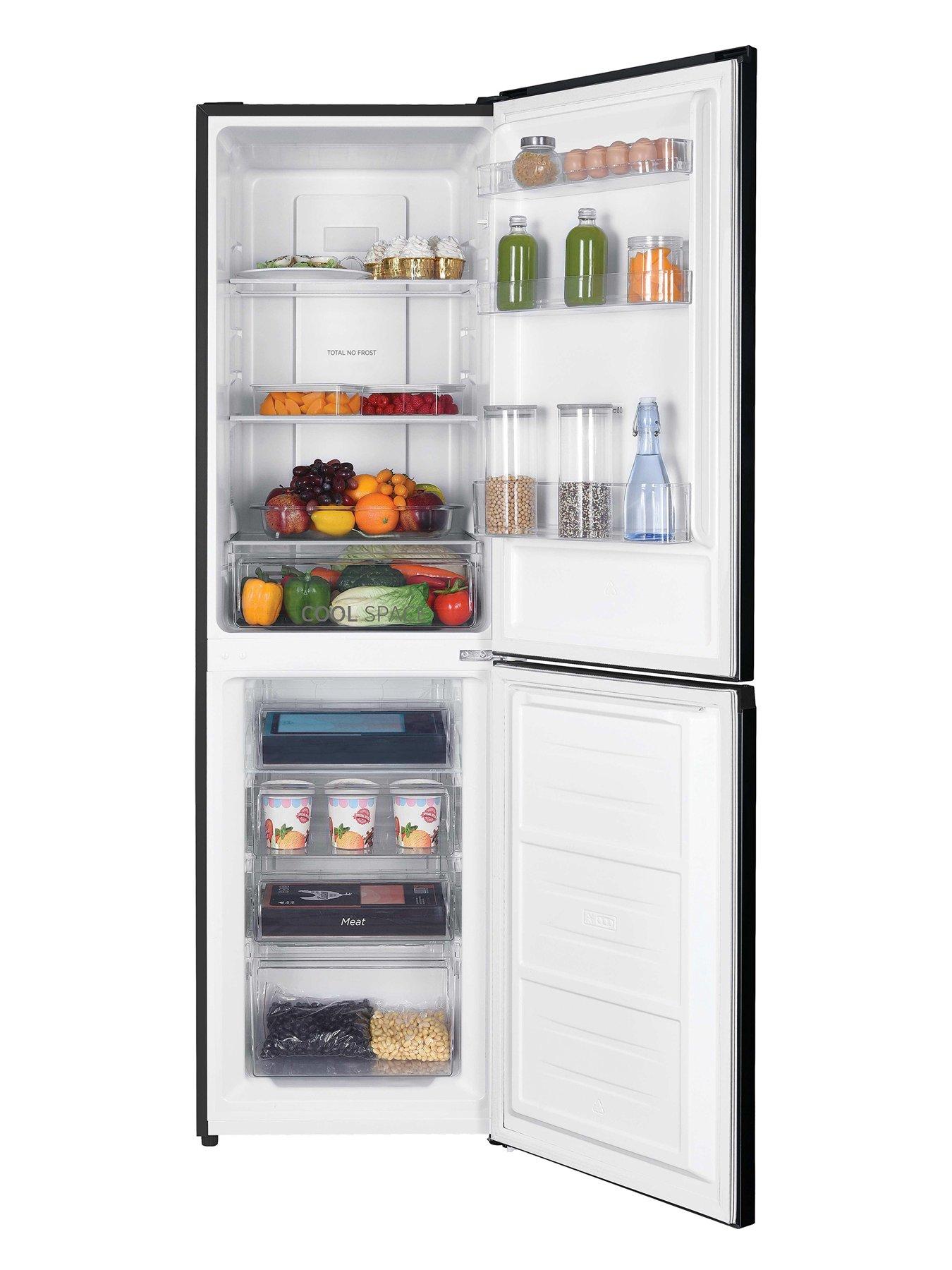 Image 2 of 7 of Hoover H-FRIDGE 300 Total No Frost, 50/50 Fridge Freezer, Black, E Rated