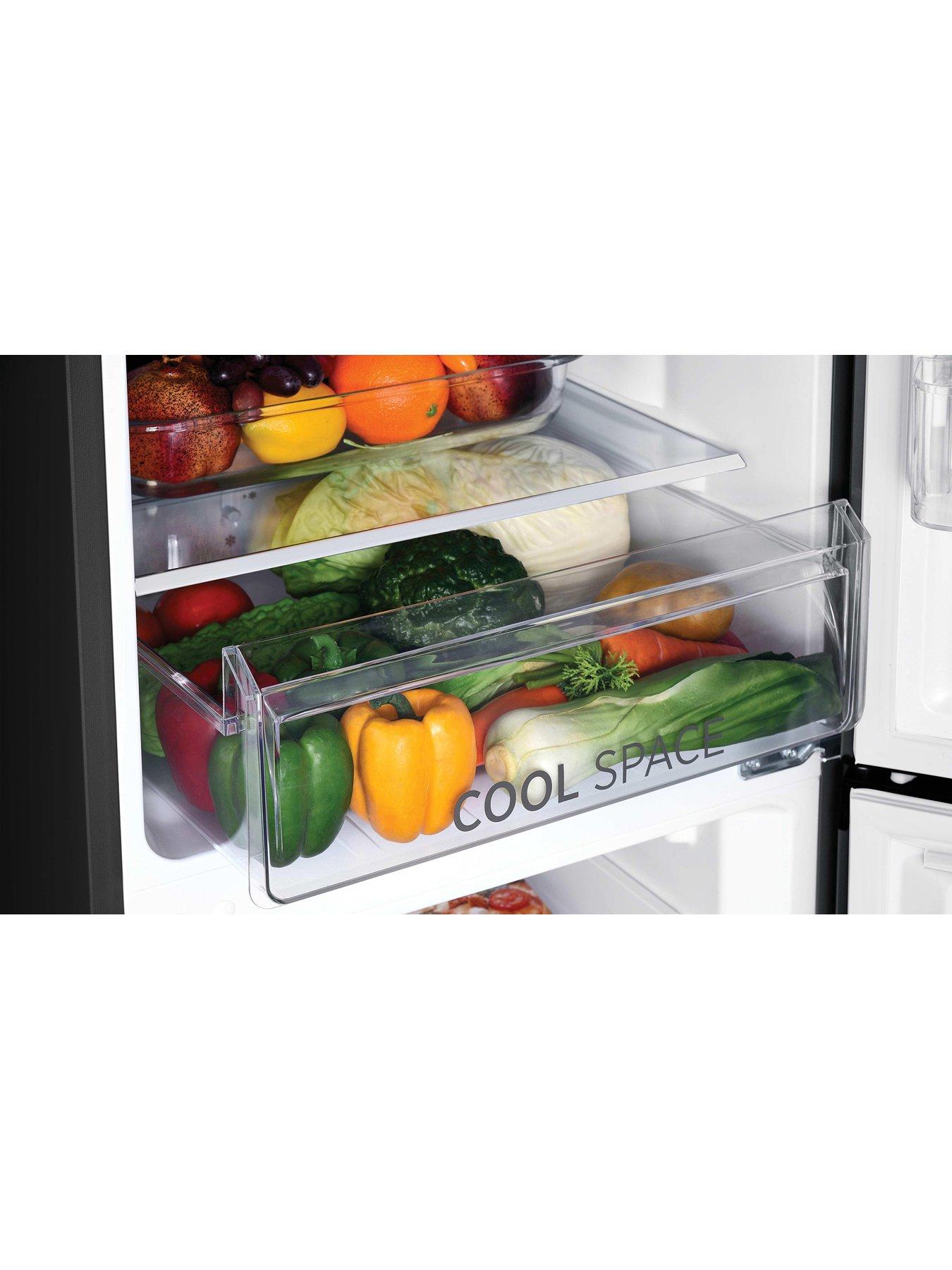 Image 4 of 7 of Hoover H-FRIDGE 300 Total No Frost, 50/50 Fridge Freezer, Black, E Rated