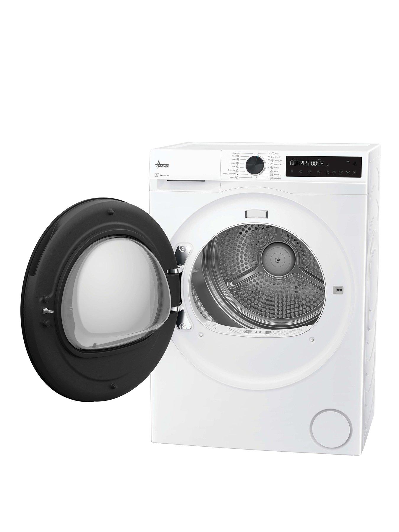  image of hoover-hoover-hbr-10n2bx-80-10kg-heat-pump-tumble-dryer-white