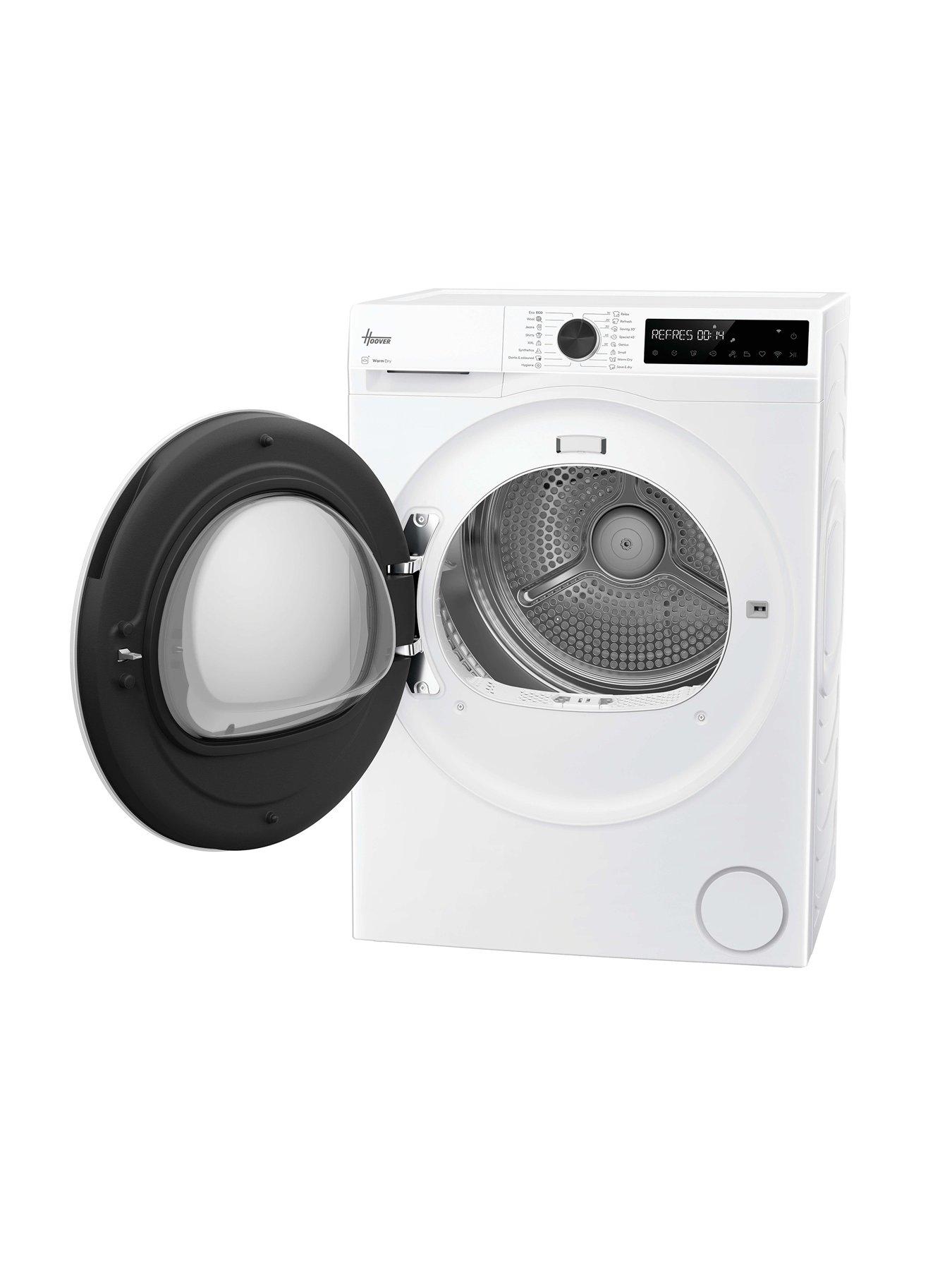 Image 2 of 6 of Hoover HBR 10N2X-80 10kg Heat Pump Tumble Dryer White