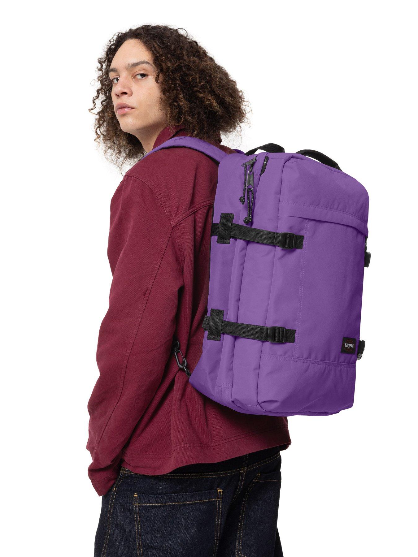  image of eastpak-travel-pack-backpack-vineyard-purple