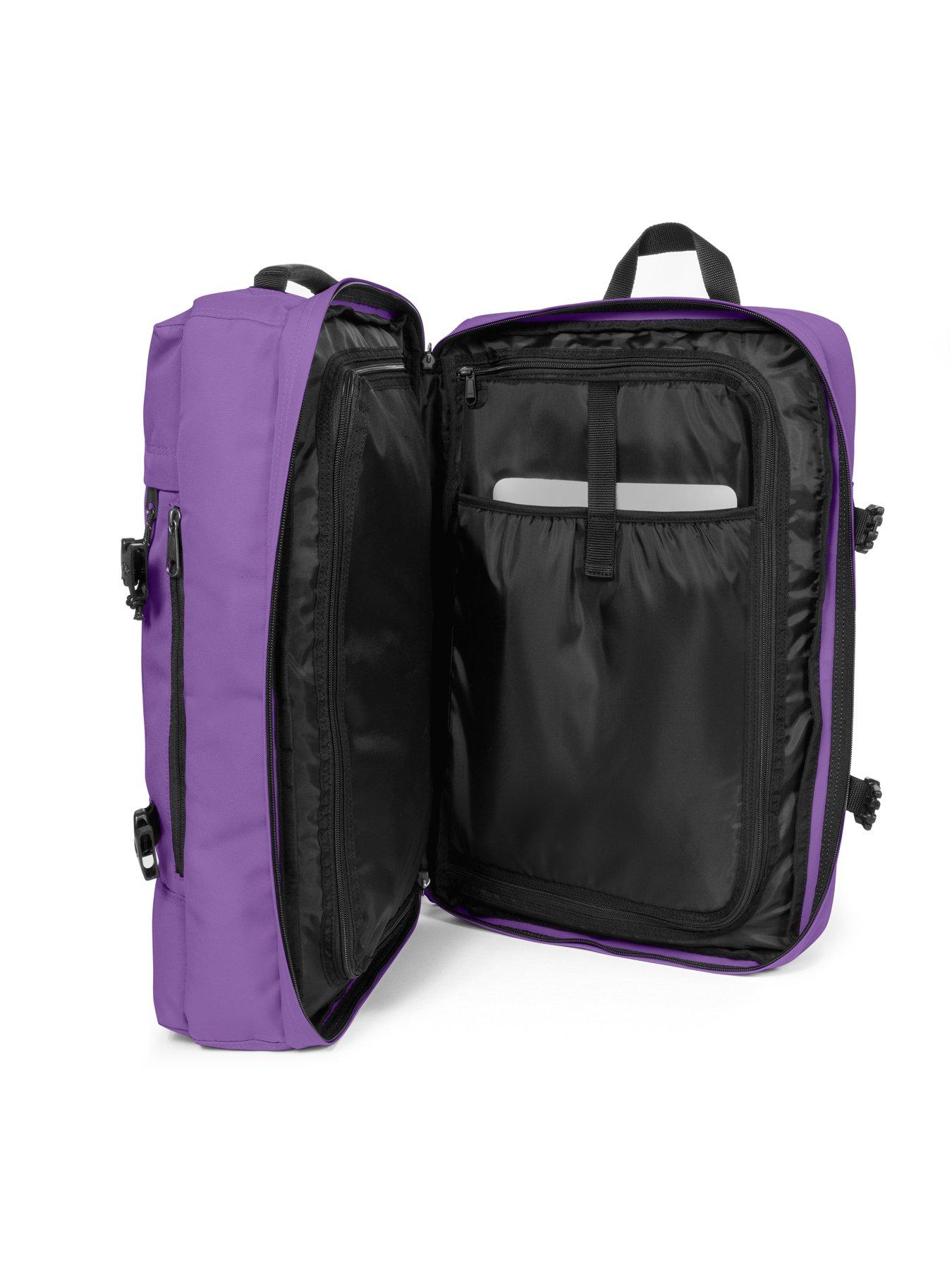  image of eastpak-travel-pack-backpack-vineyard-purple