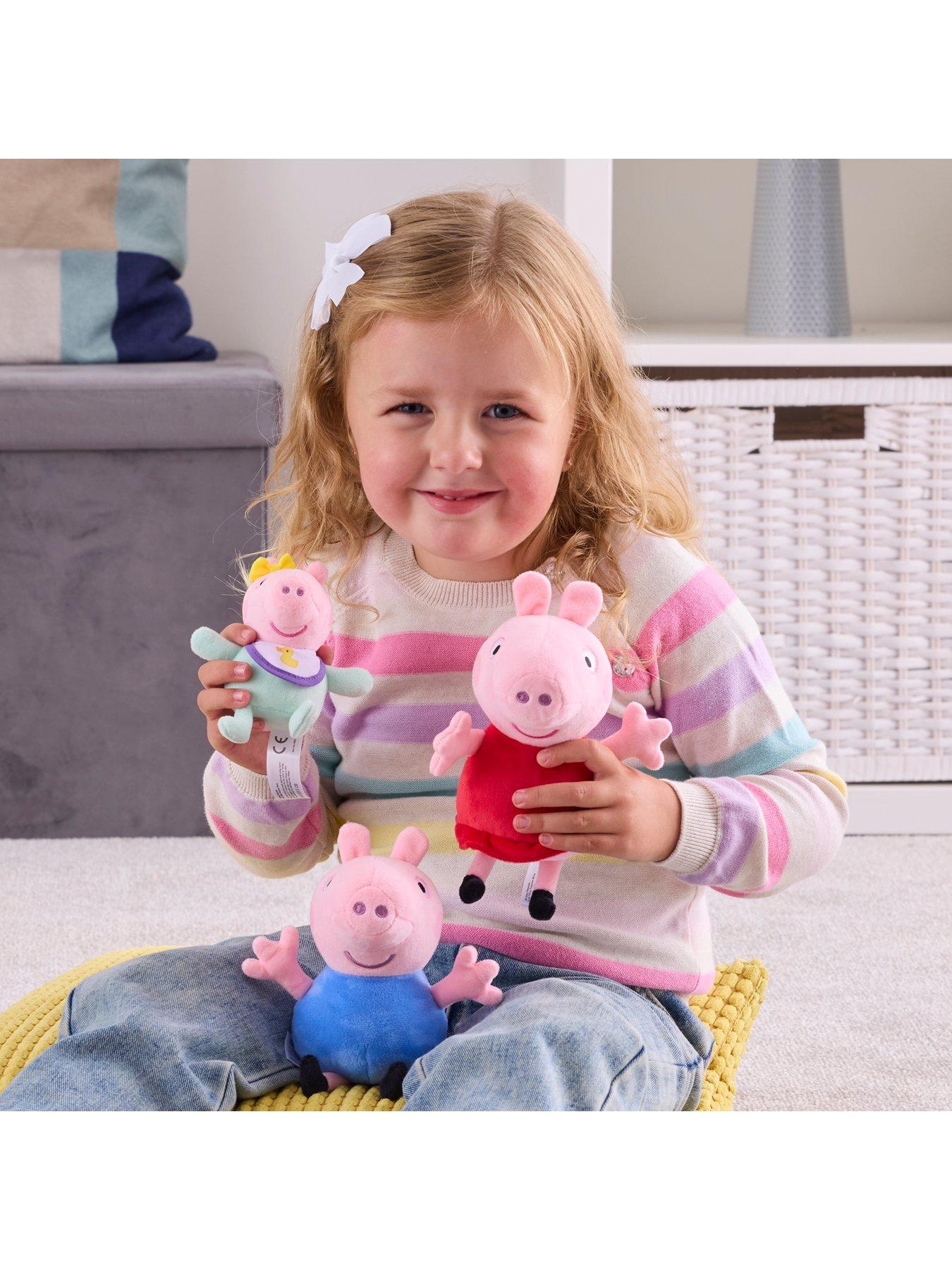 Image 7 of 7 of Peppa Pig Peppa, George &amp; Evie 3 Pack Plush Toys