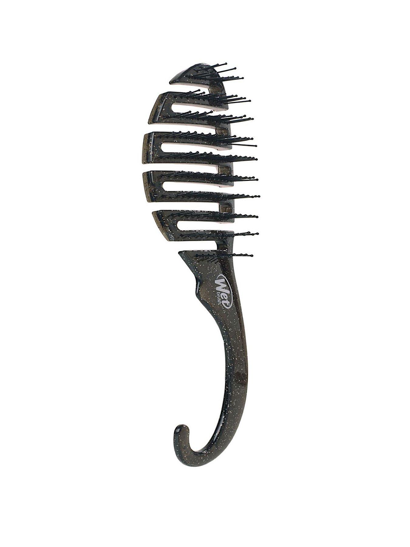 WetBrush Shower Detangler- Glitter Black