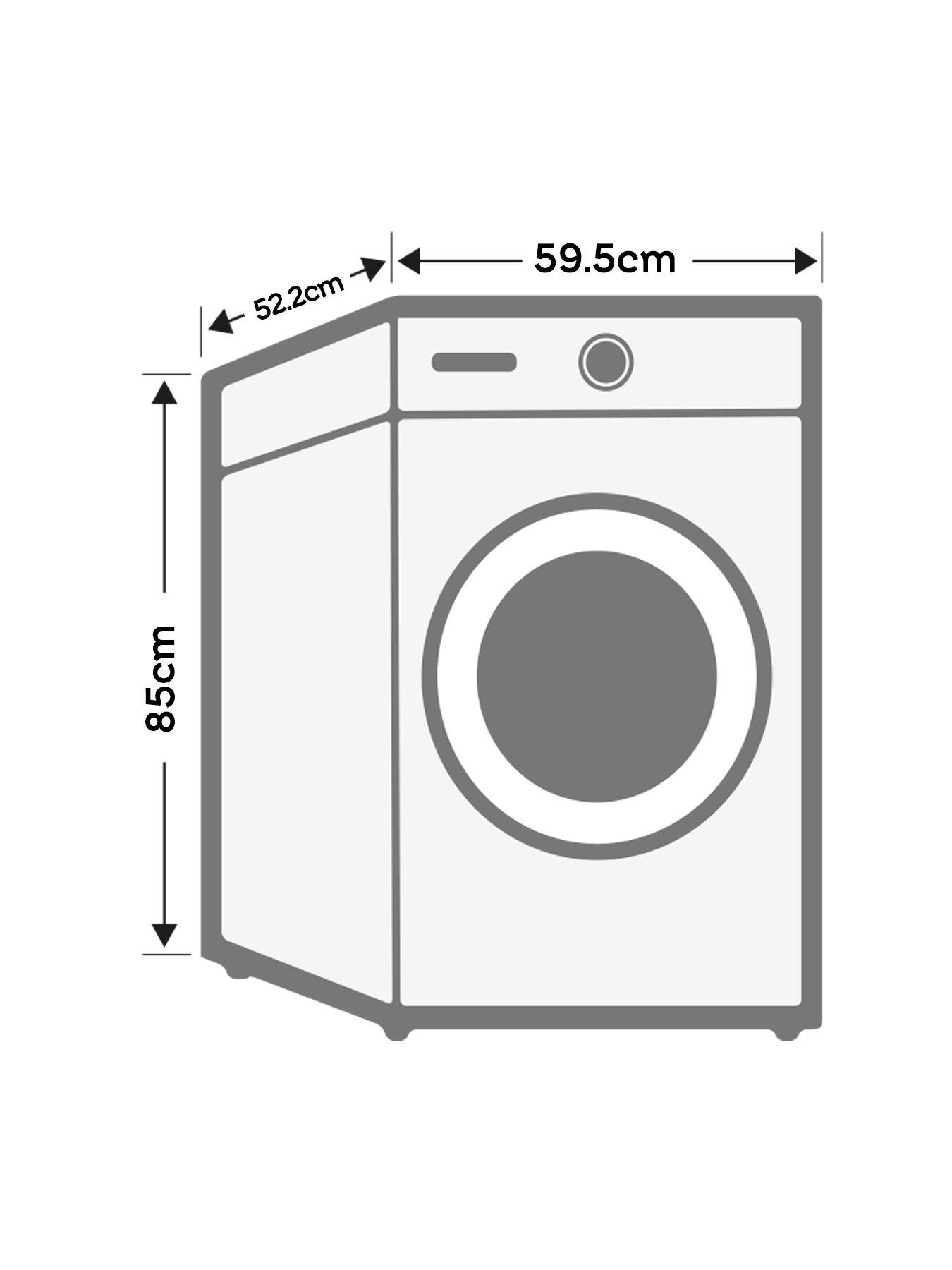 Image 7 of 7 of Hoover Pro Wash Series 5 HBP 49SBL8-80 9kg Washing Machine, A Rated, 1400 rpm, White, Wifi