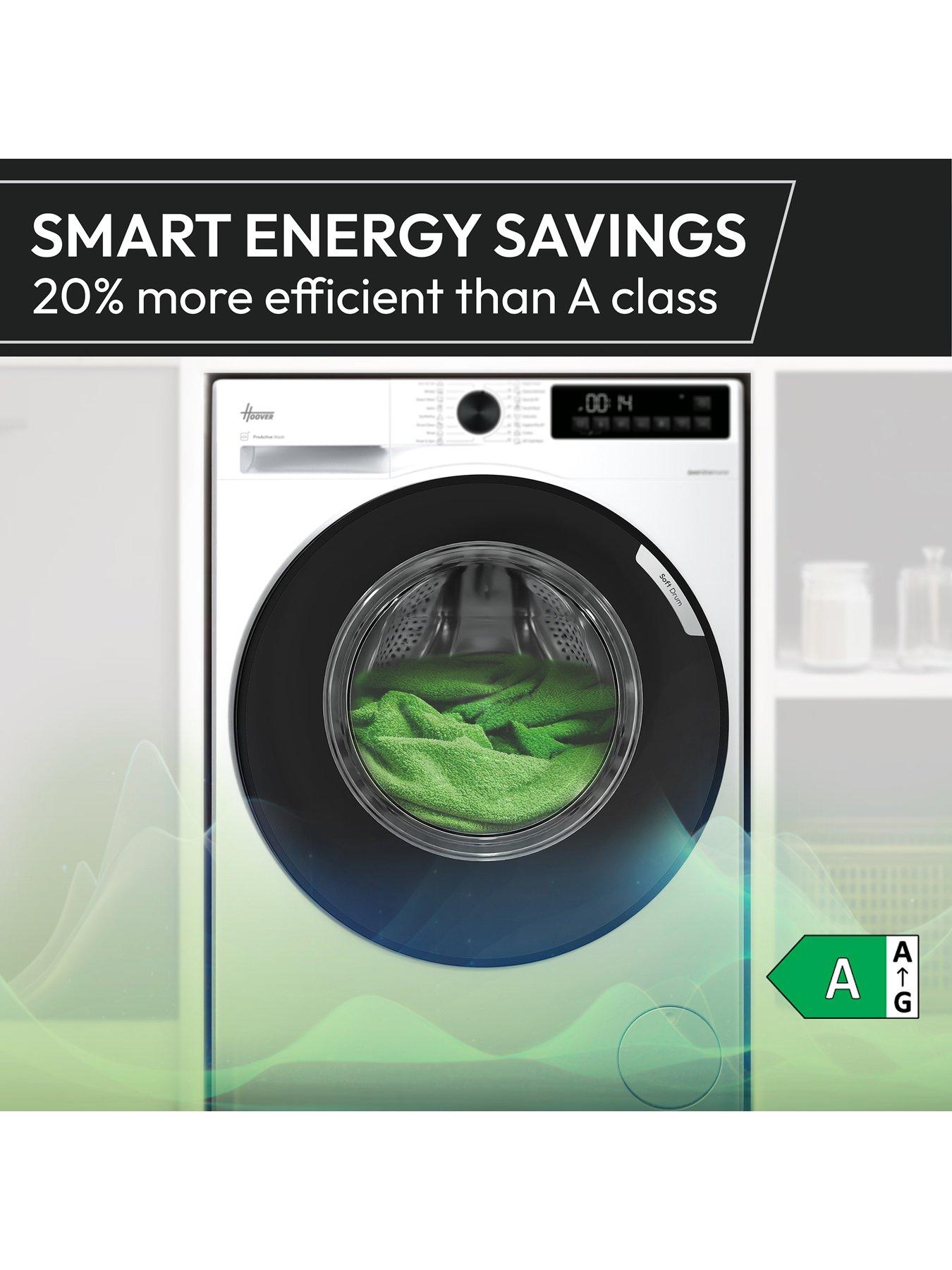 Image 4 of 6 of Hoover Hoover HBP 49SBL8G-80 9kg Washing Machine Graphite