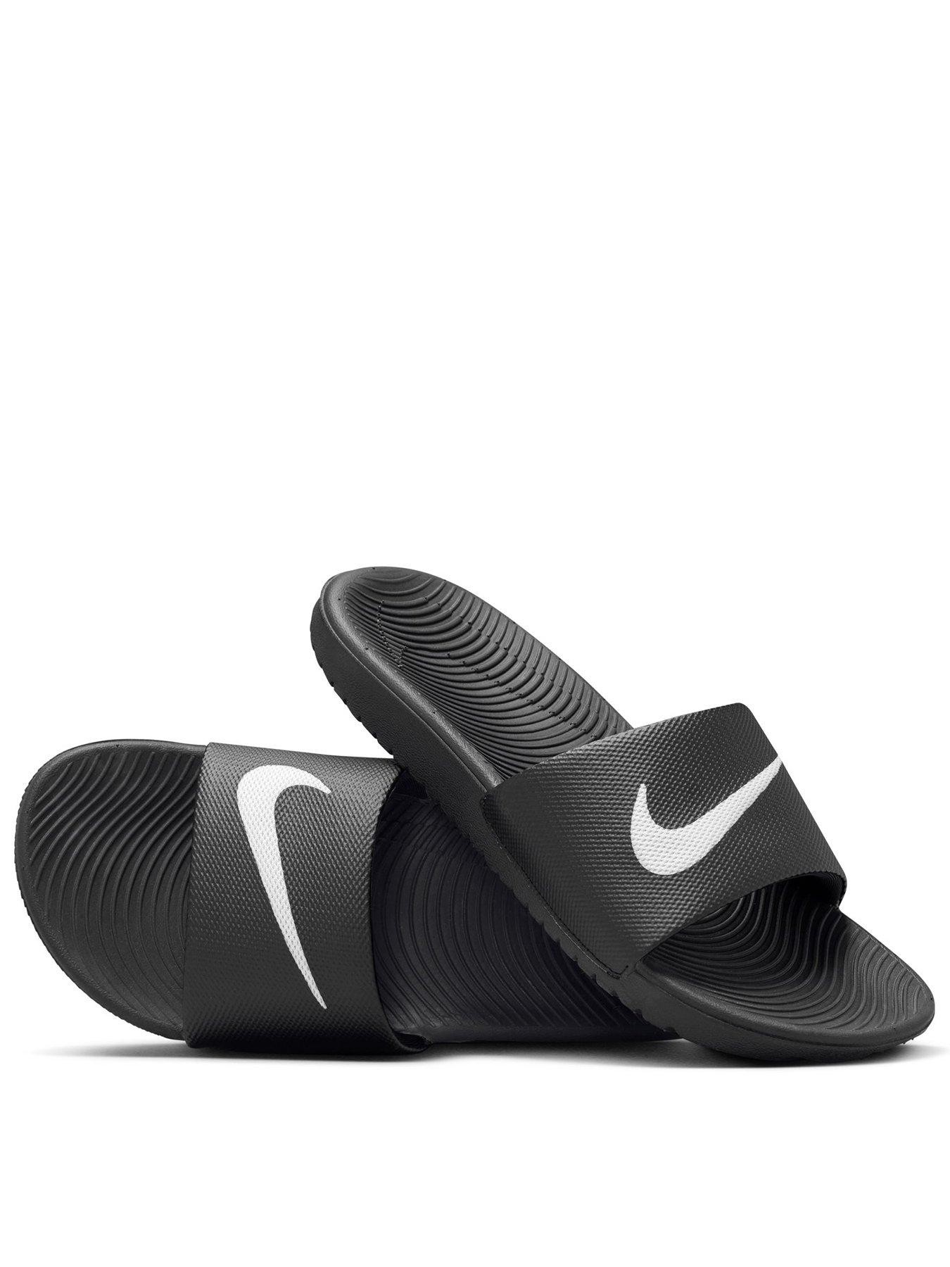 Nike Little/Big Kids Kawa Slides - Black