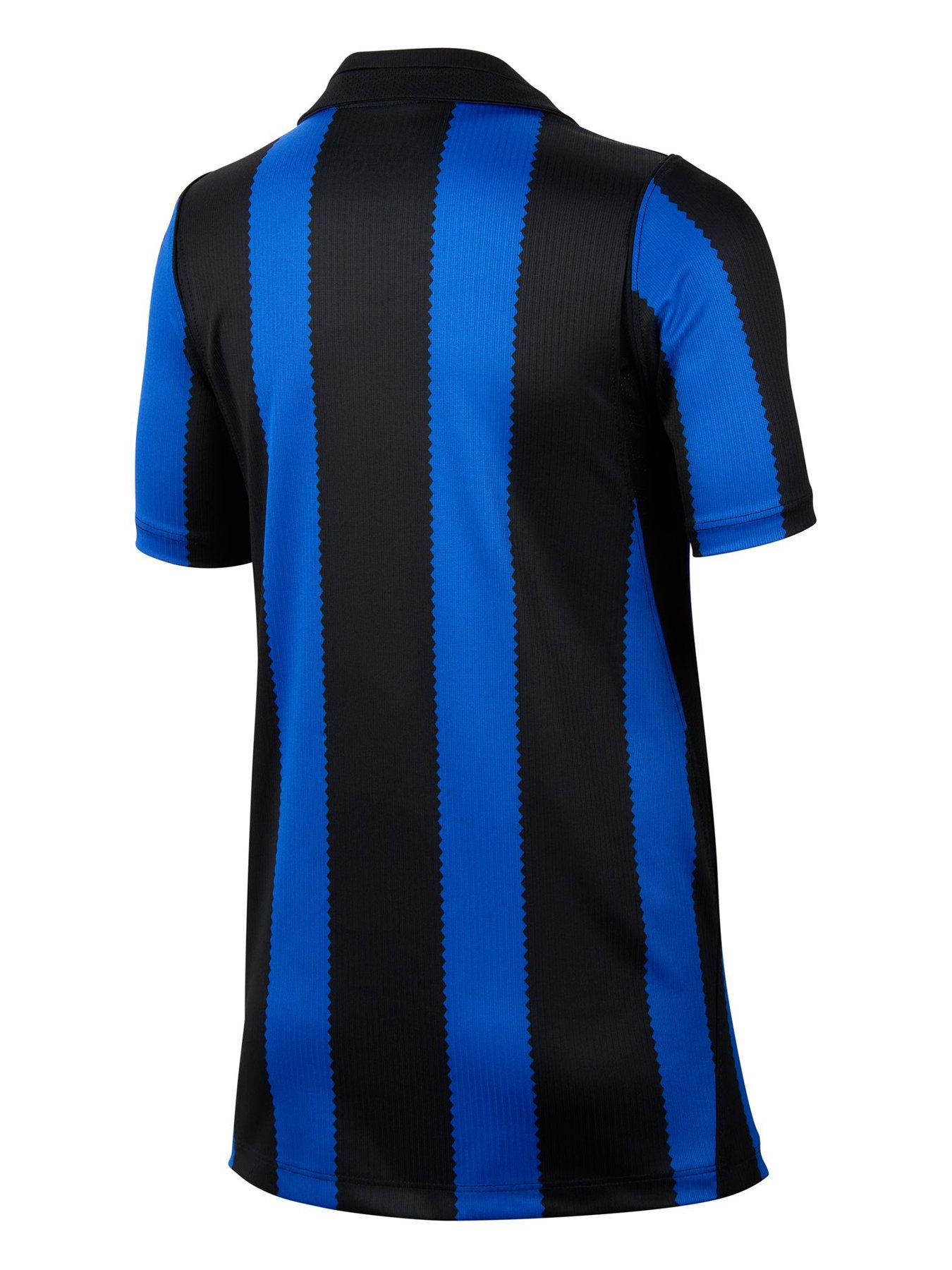 Image 3 of 5 of Nike Junior Inter Milan 26/27 Home Stadium Short Sleeve Shirt - Black/Blue