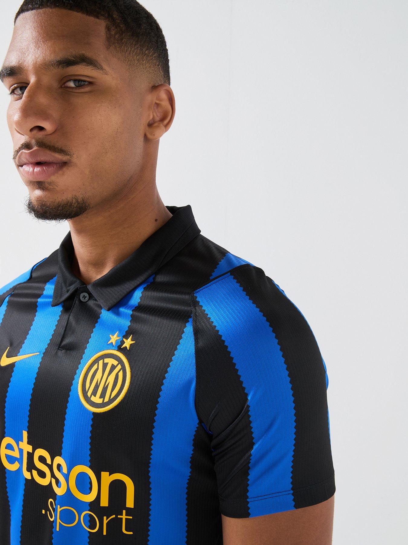 Image 4 of 7 of Nike Mens Inter Milan 26/27 &nbsp;Home Stadium Short Sleeve Shirt - Black/Blue