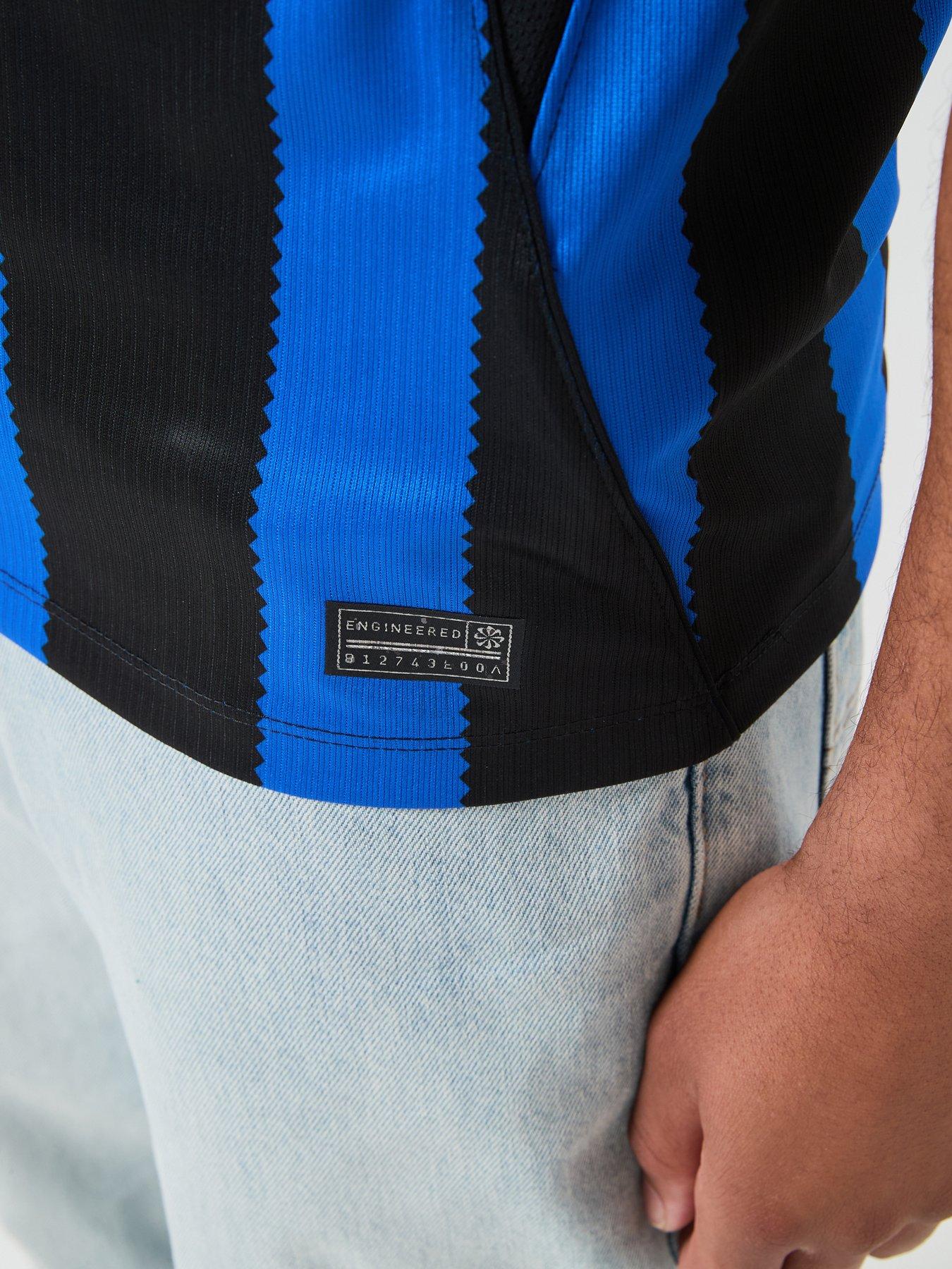 Image 5 of 7 of Nike Mens Inter Milan 26/27 &nbsp;Home Stadium Short Sleeve Shirt - Black/Blue