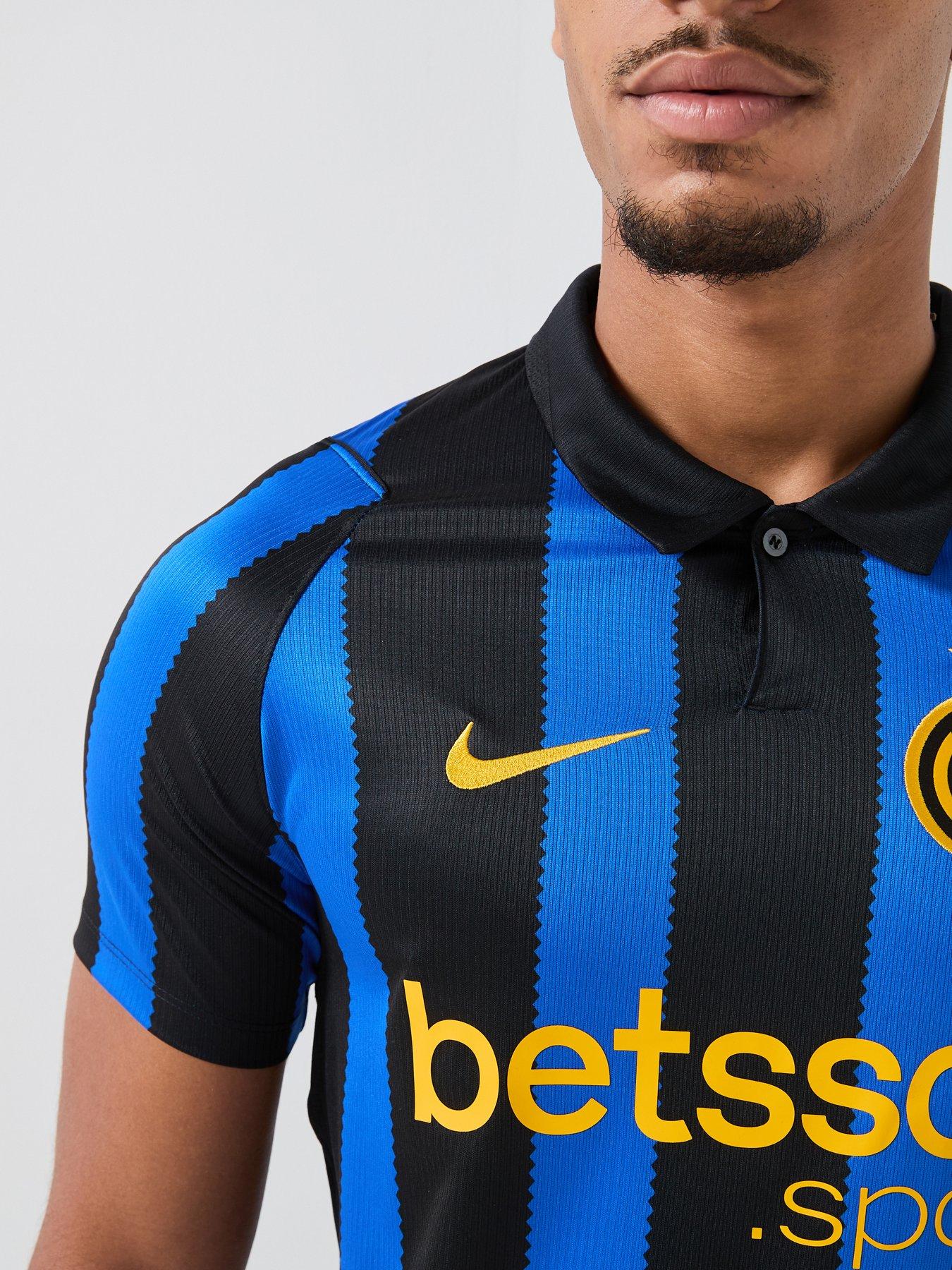 Image 6 of 7 of Nike Mens Inter Milan 26/27 &nbsp;Home Stadium Short Sleeve Shirt - Black/Blue