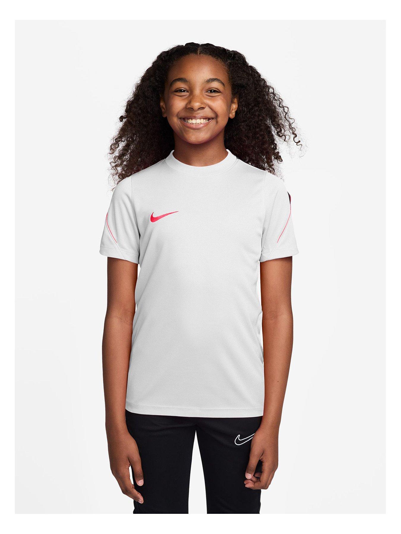 Nike Youth Dri-FIT Strike Top - White