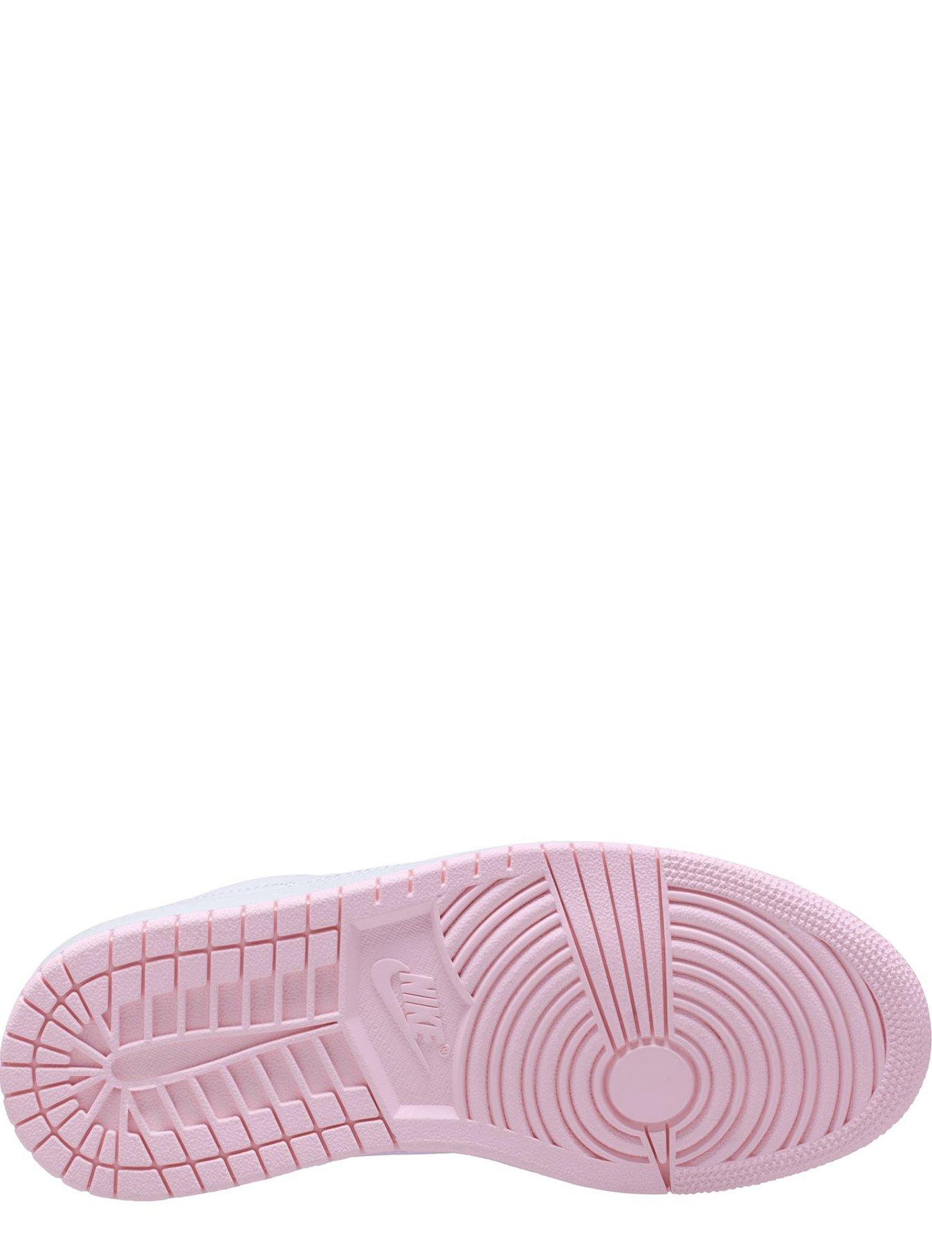 Image 3 of 4 of Jordan Nike Big Kids Access Court Low Shoes - White