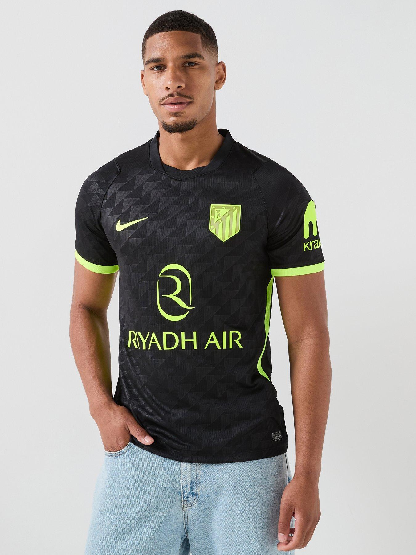 Nike Mens Atletico 26/27 Madrid Stadium Shirt - Black