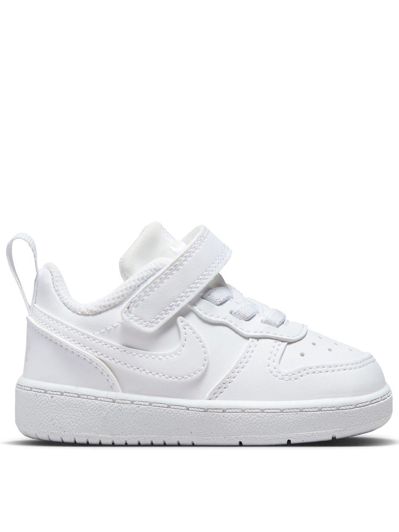 Nike Baby/Toddler Court Borough Low Recraft Shoes - White