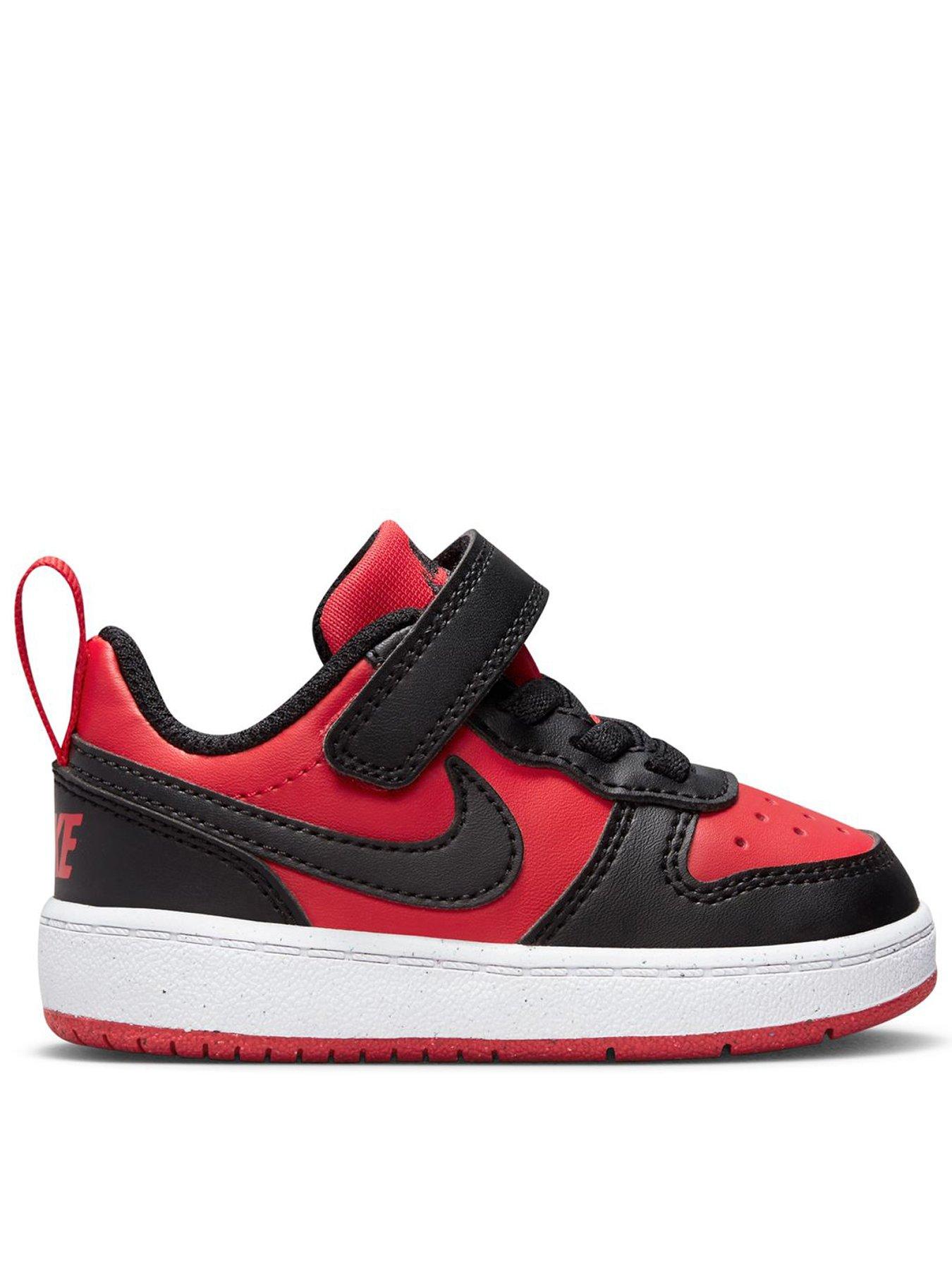 Nike Baby/Toddler Court Borough Low Recraft Trainers - Red