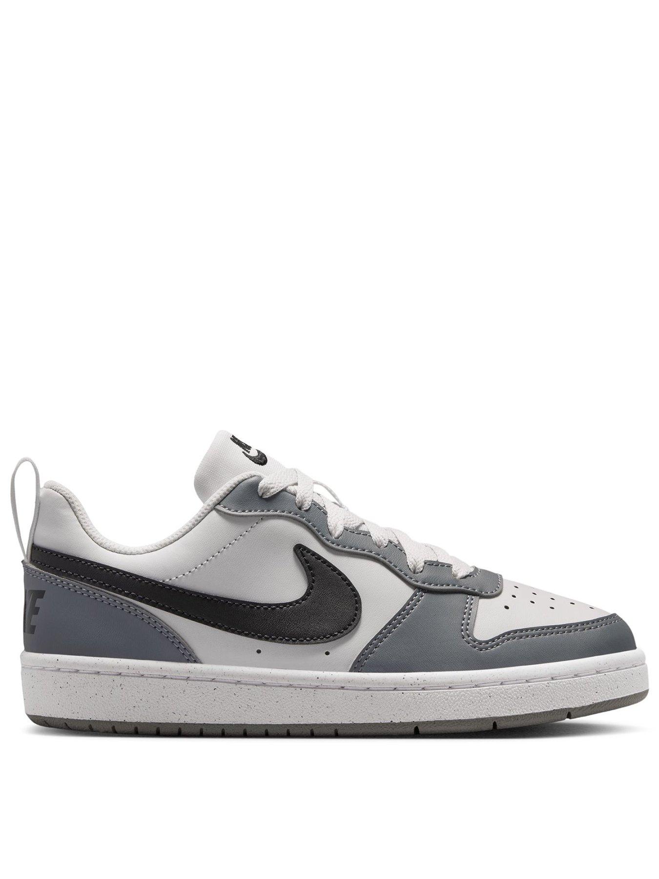 Nike Big Kids Nike Court Borough Low Recraft Trainers - Black