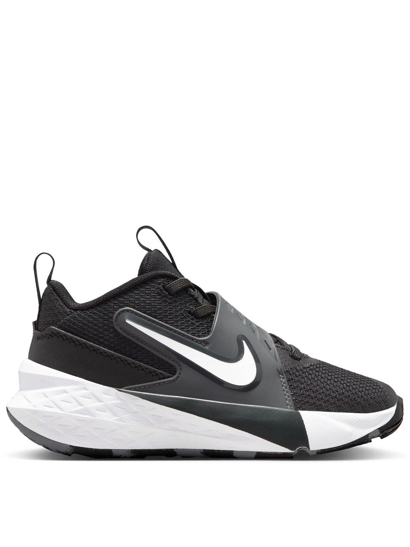 Image 1 of 8 of Nike Big Kids Nike Team Hustle D12 Trainers - Black