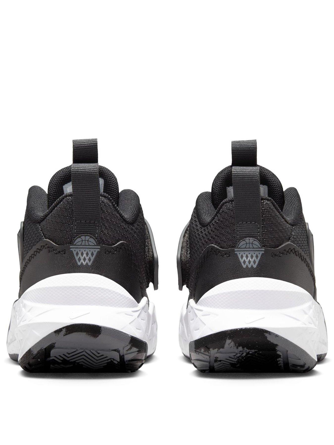 Image 3 of 8 of Nike Big Kids Nike Team Hustle D12 Trainers - Black