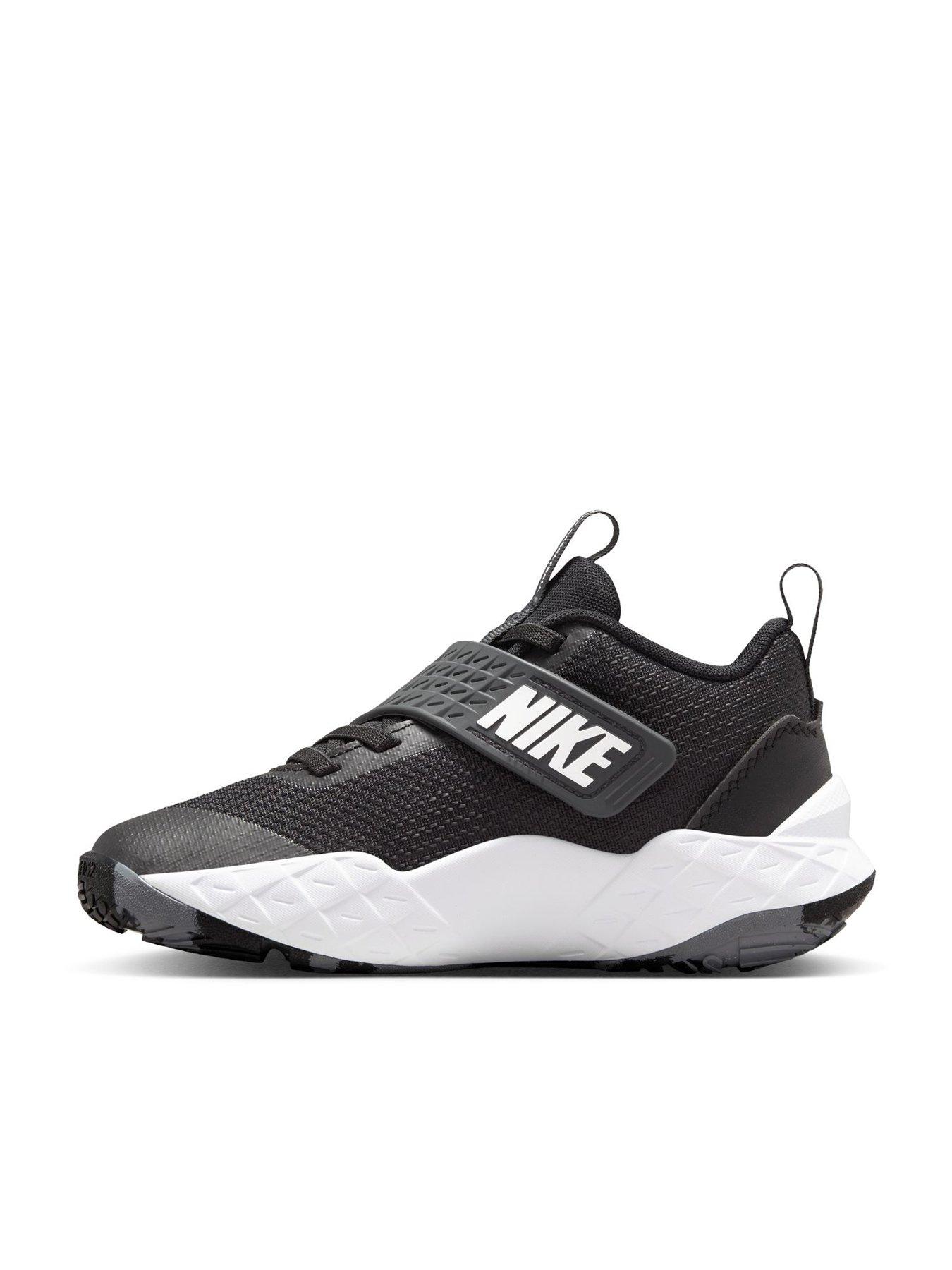 Image 6 of 8 of Nike Big Kids Nike Team Hustle D12 Trainers - Black