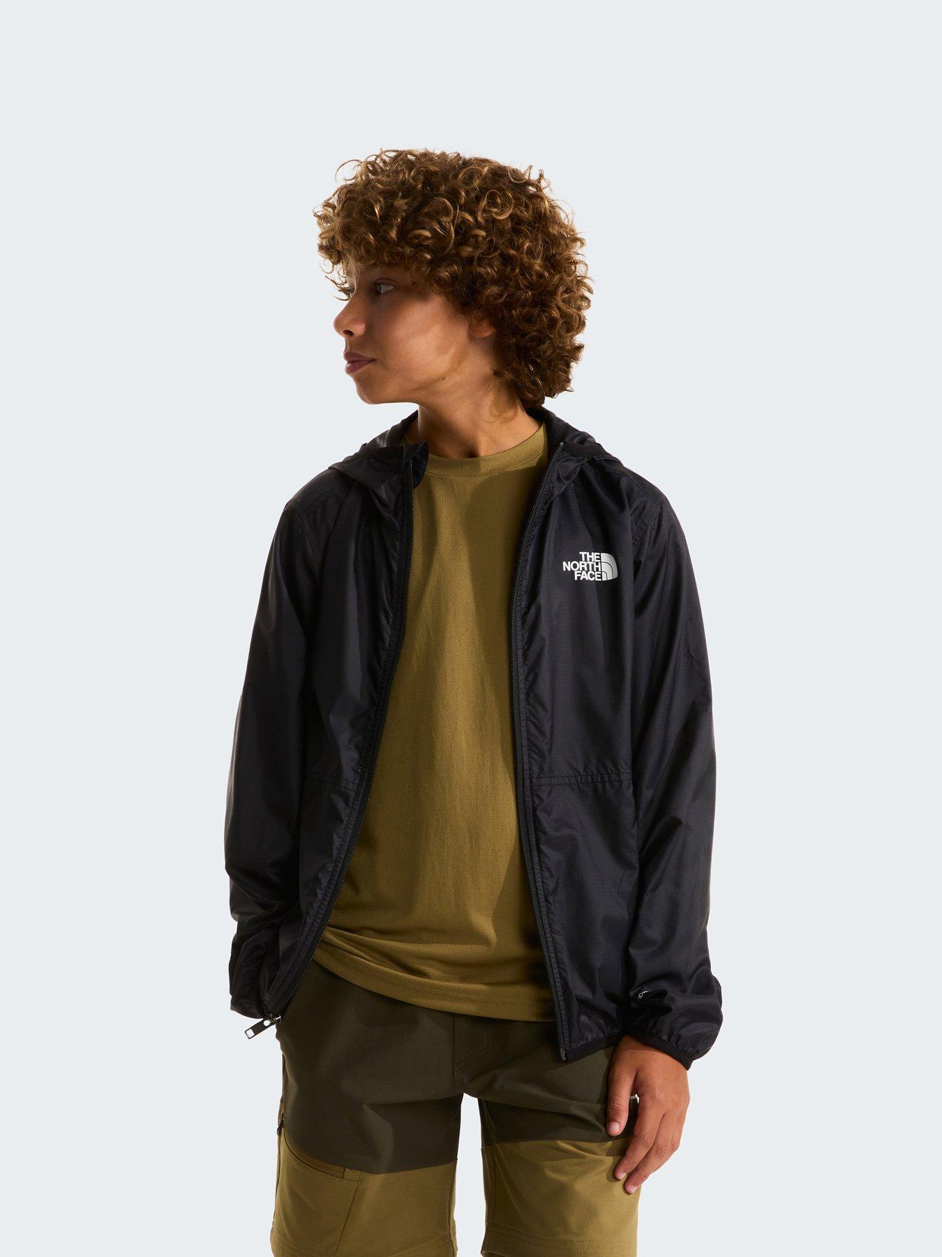  image of the-north-face-junior-boys-cyclone-wind-jacket-black