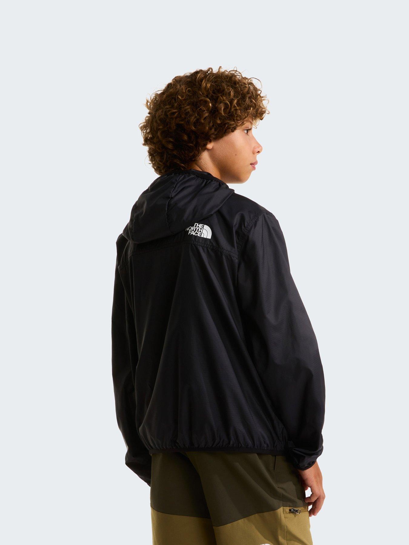  image of the-north-face-junior-boys-cyclone-wind-jacket-black