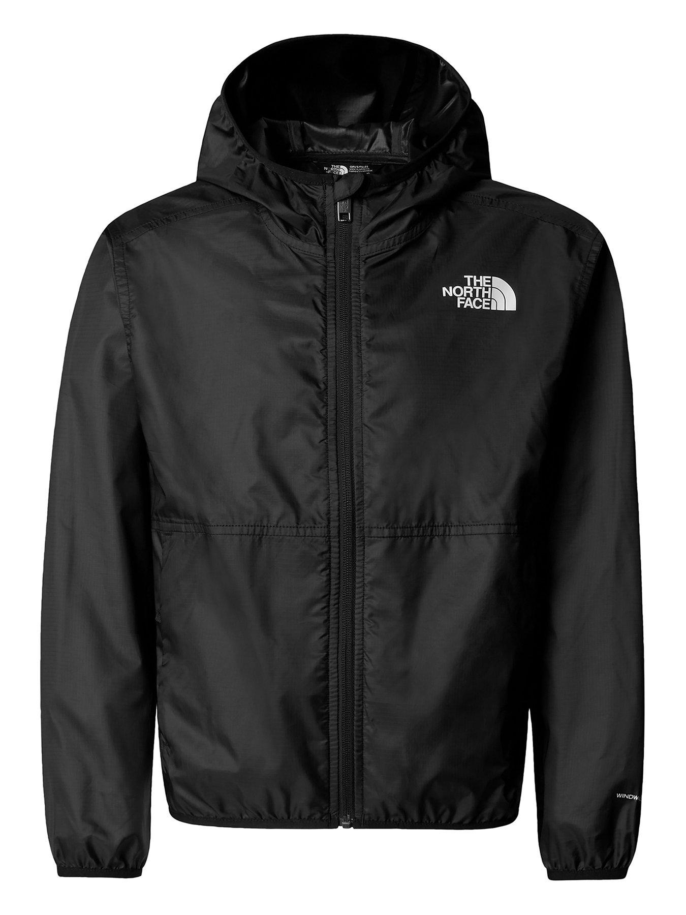  image of the-north-face-junior-girls-cyclone-wind-jacket-black