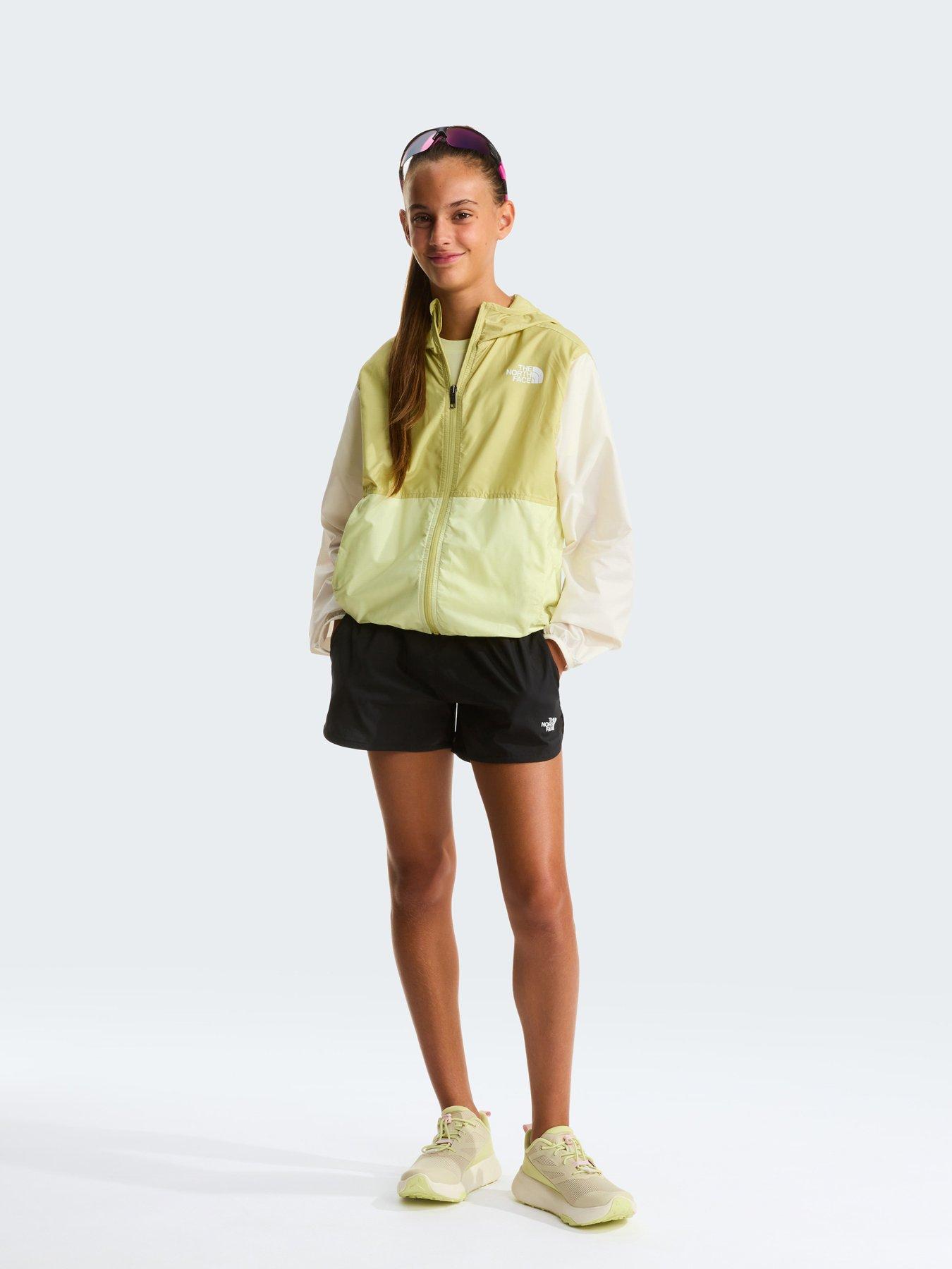 Image 5 of 5 of The North Face Junior Girls Cyclone Wind Jacket - Yellow