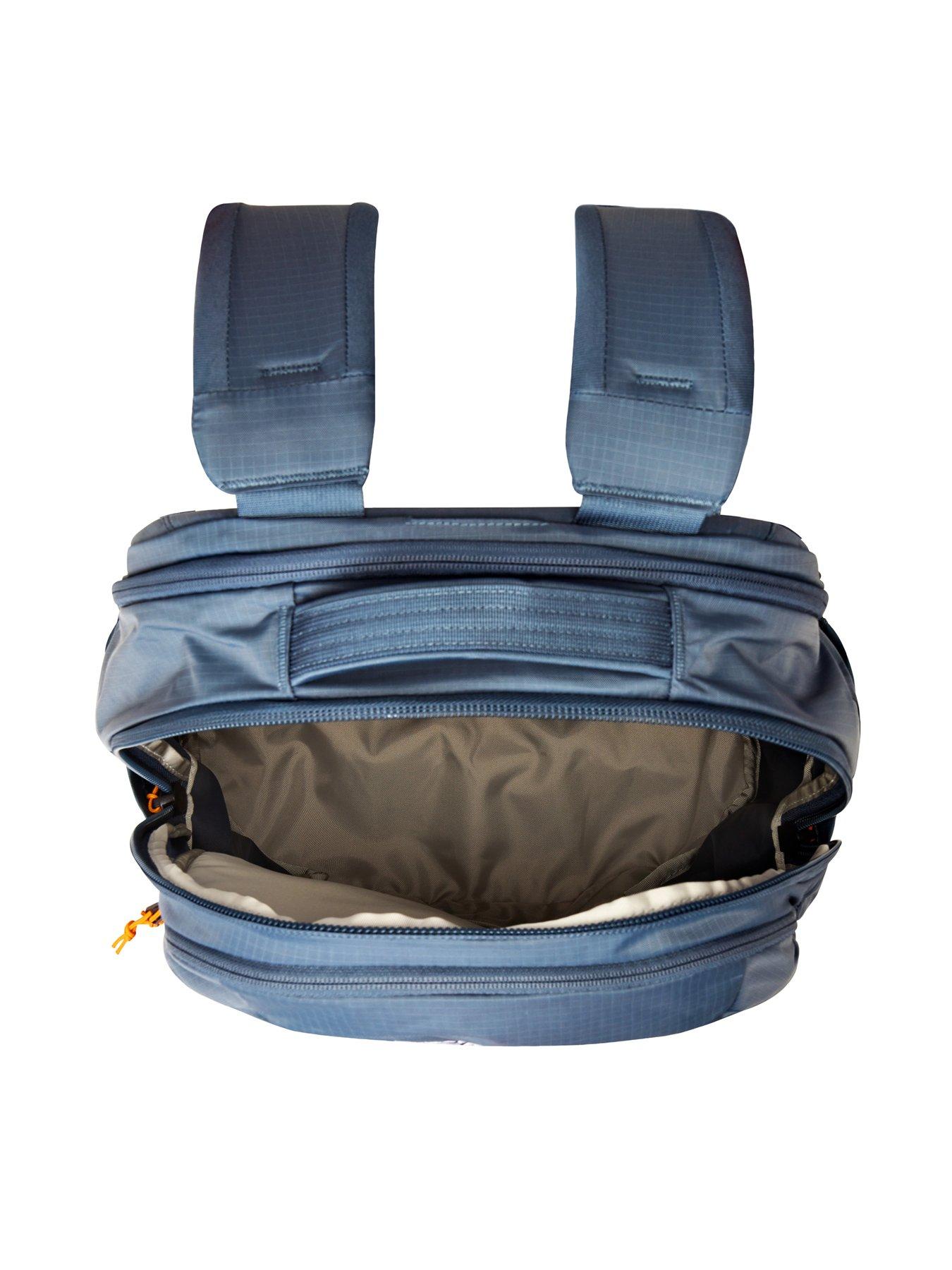  image of the-north-face-borealis-backpack-granite-grey-dust-orange