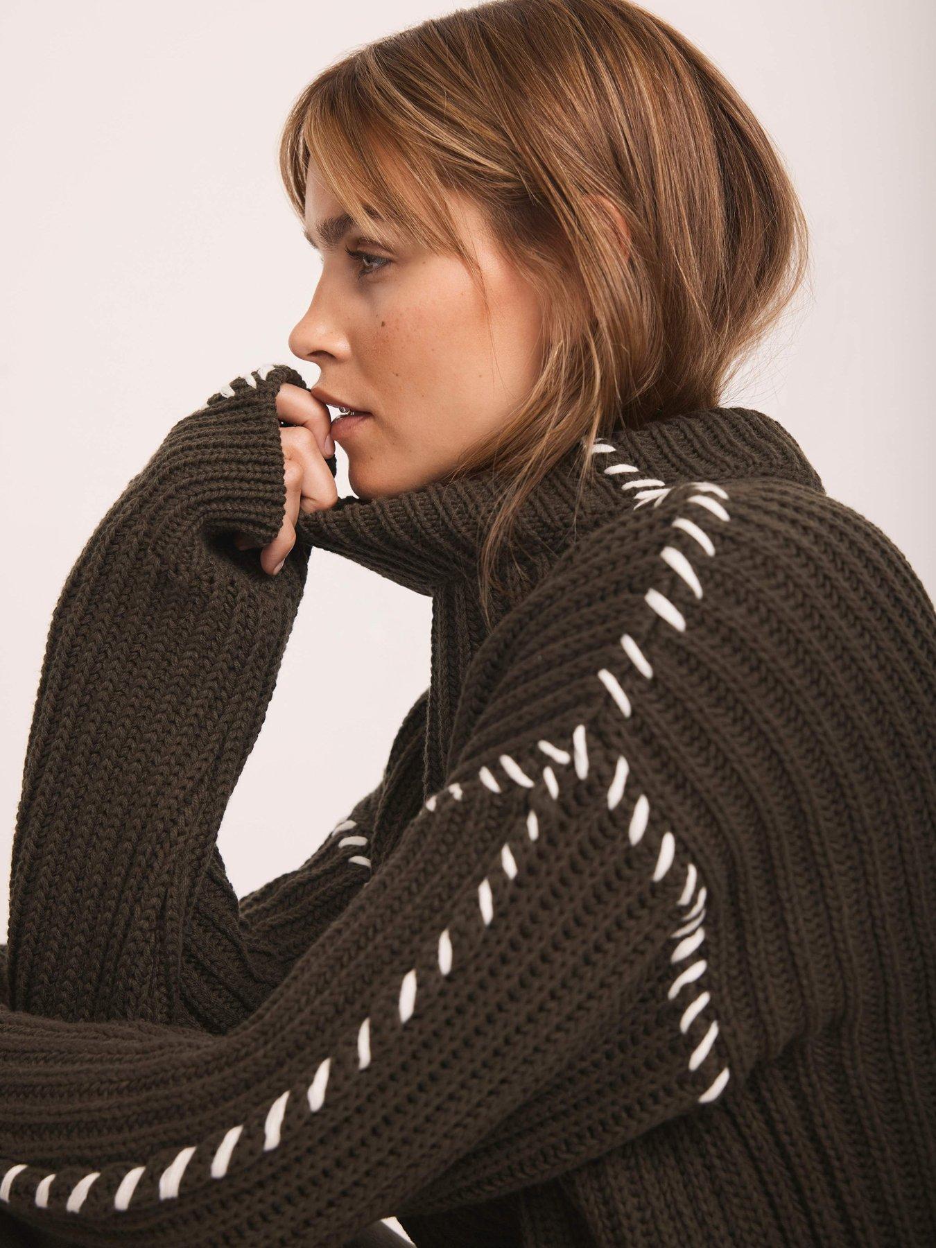 Lightweight Jumper in Tree Mint Multicolour - 3560704